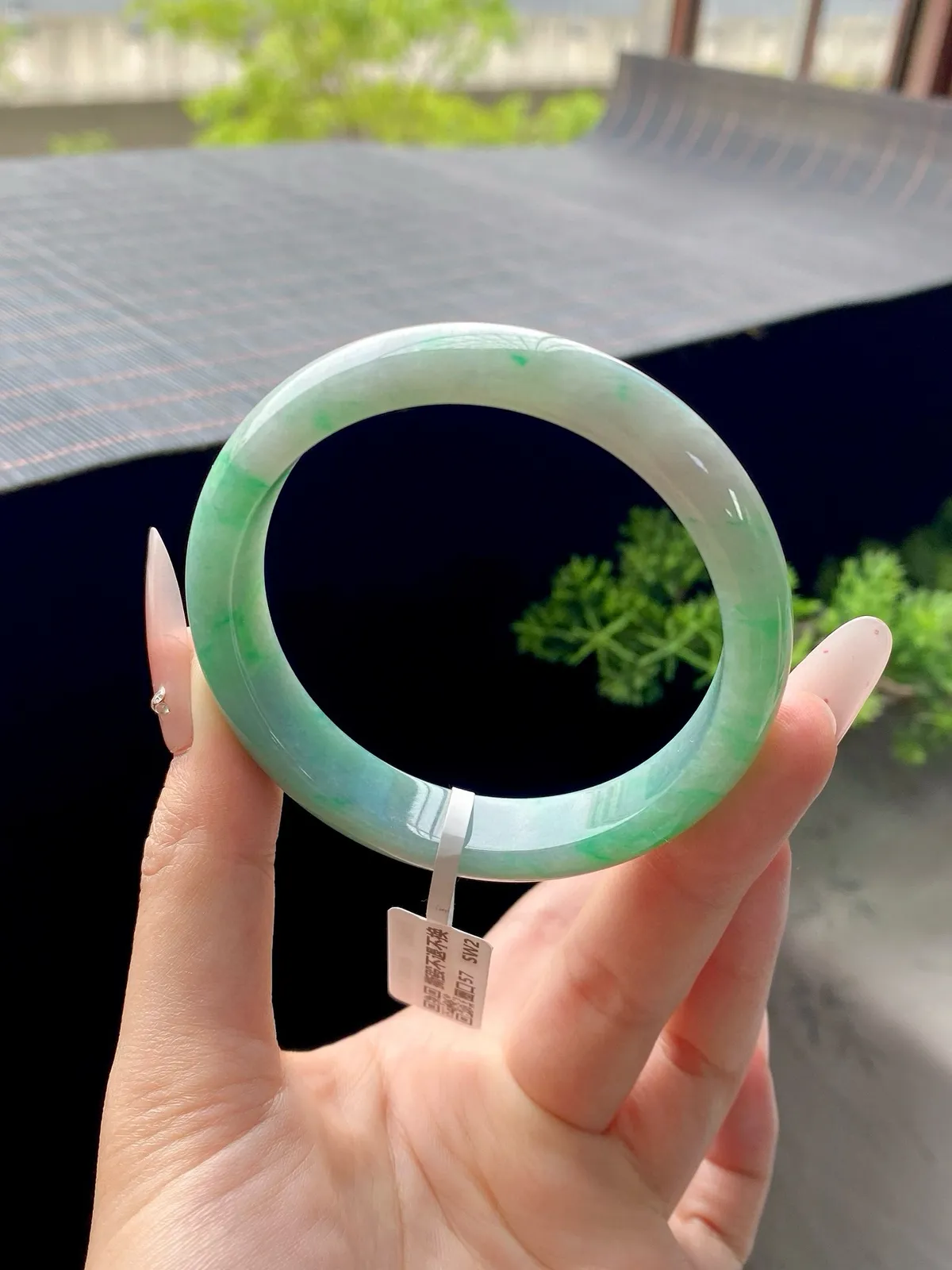 #翠友专拍#绿飘花正圈成品（完美）
⭕️57.5-12.5-7.6