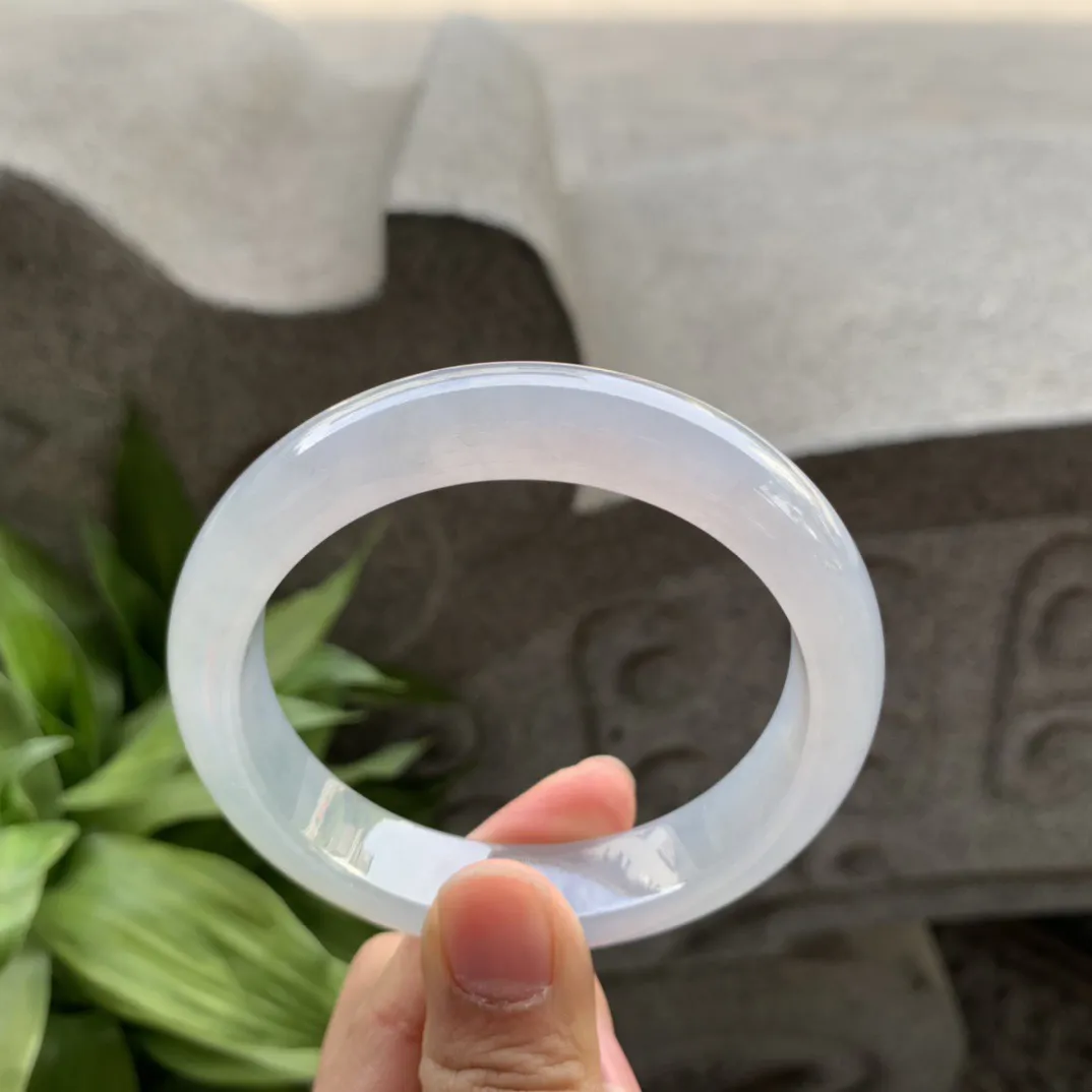 大圈口 58.7-13.2-8.9【冰紫正圈手镯】正圈58 59可戴