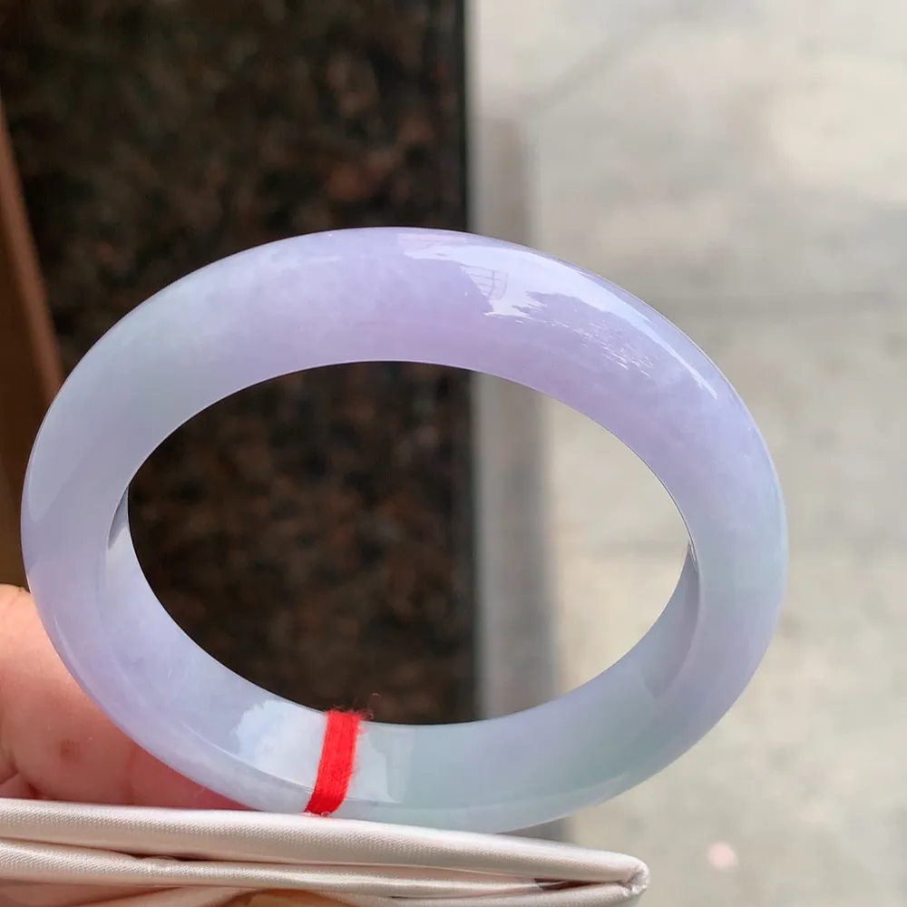 正圈冰糯紫罗兰 无瑕 尺寸:54.1/11.5/8.5 超美