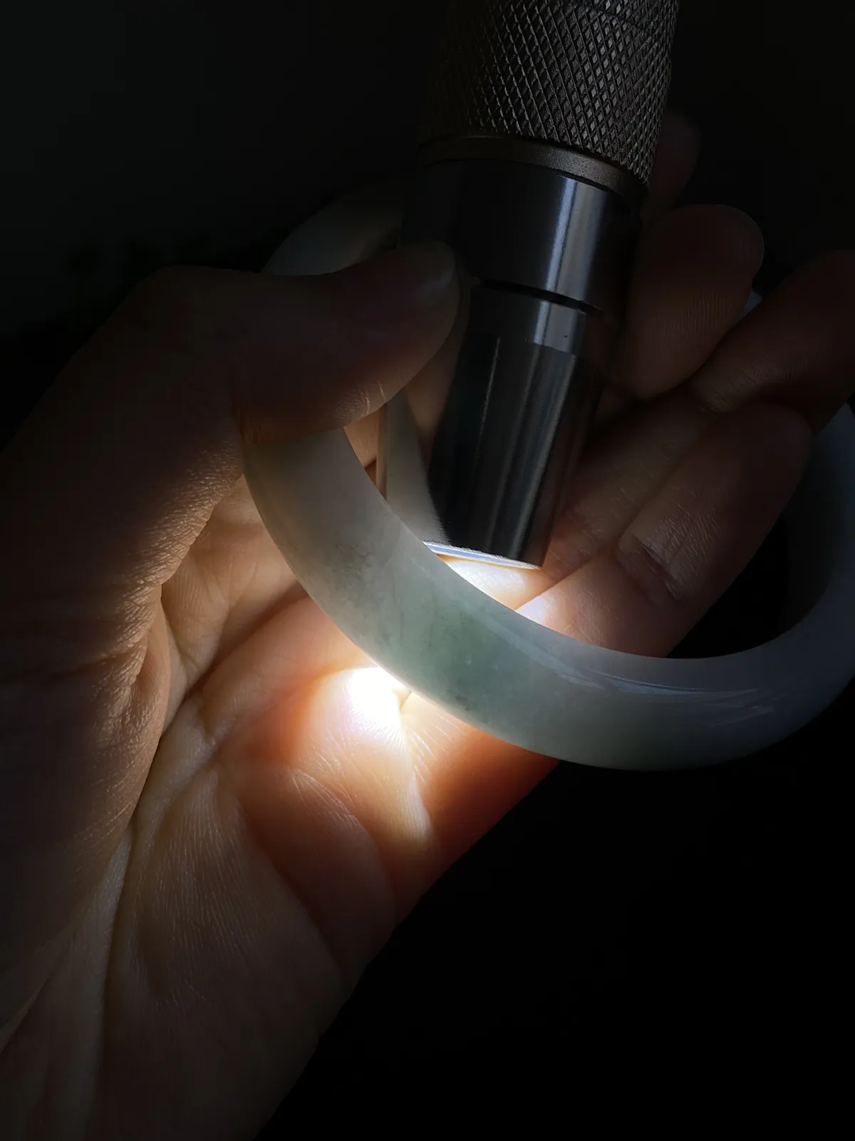 正圈59圈口，翡翠手镯