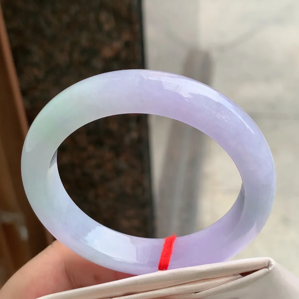 正圈冰糯紫罗兰 无瑕 尺寸:54.1/11.5/8.5 超美