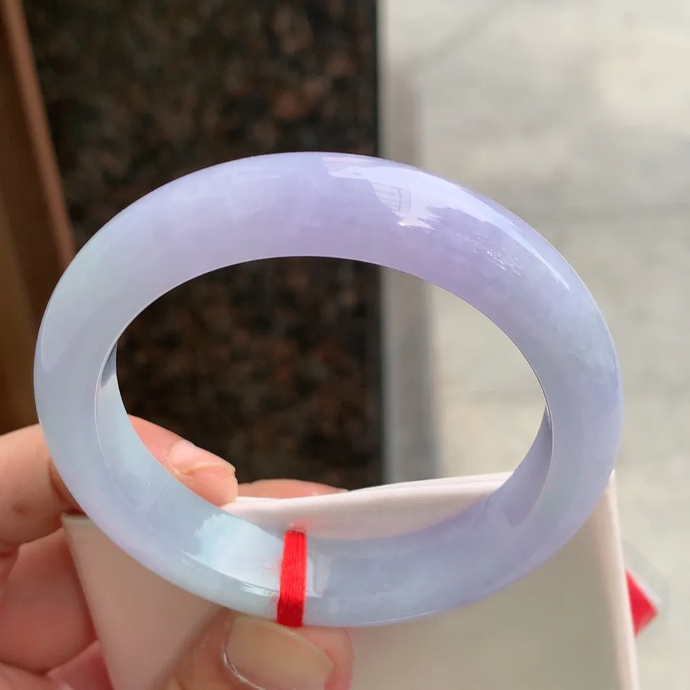 正圈冰糯紫罗兰 无瑕 尺寸:54.1/11.5/8.5 超美