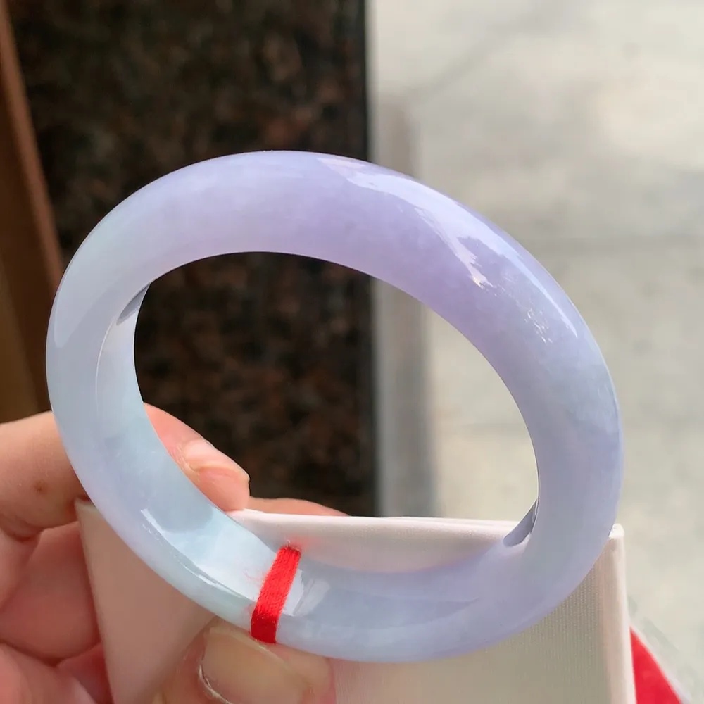 正圈冰糯紫罗兰 无瑕 尺寸:54.1/11.5/8.5 超美