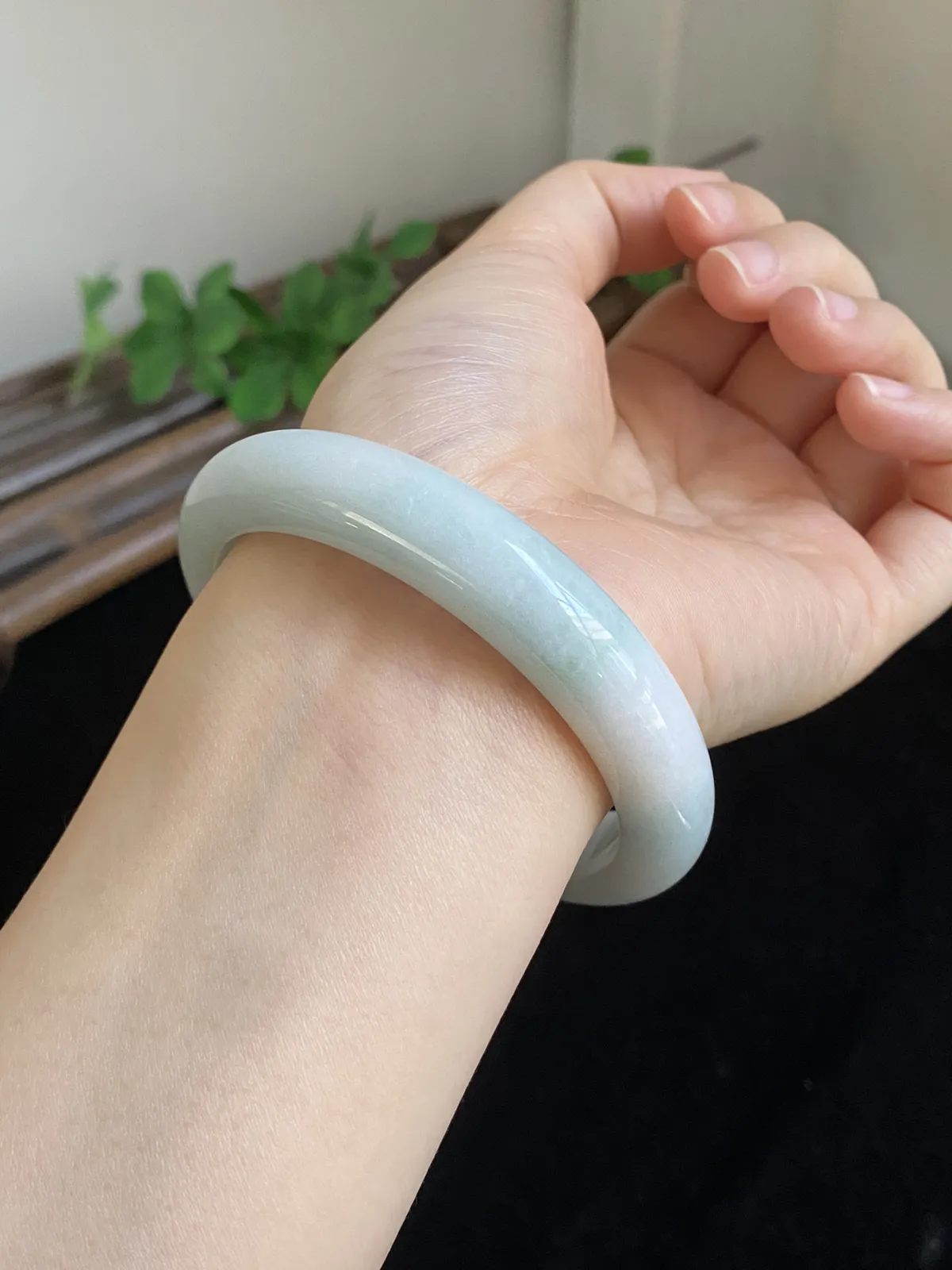 正圈59圈口，翡翠手镯