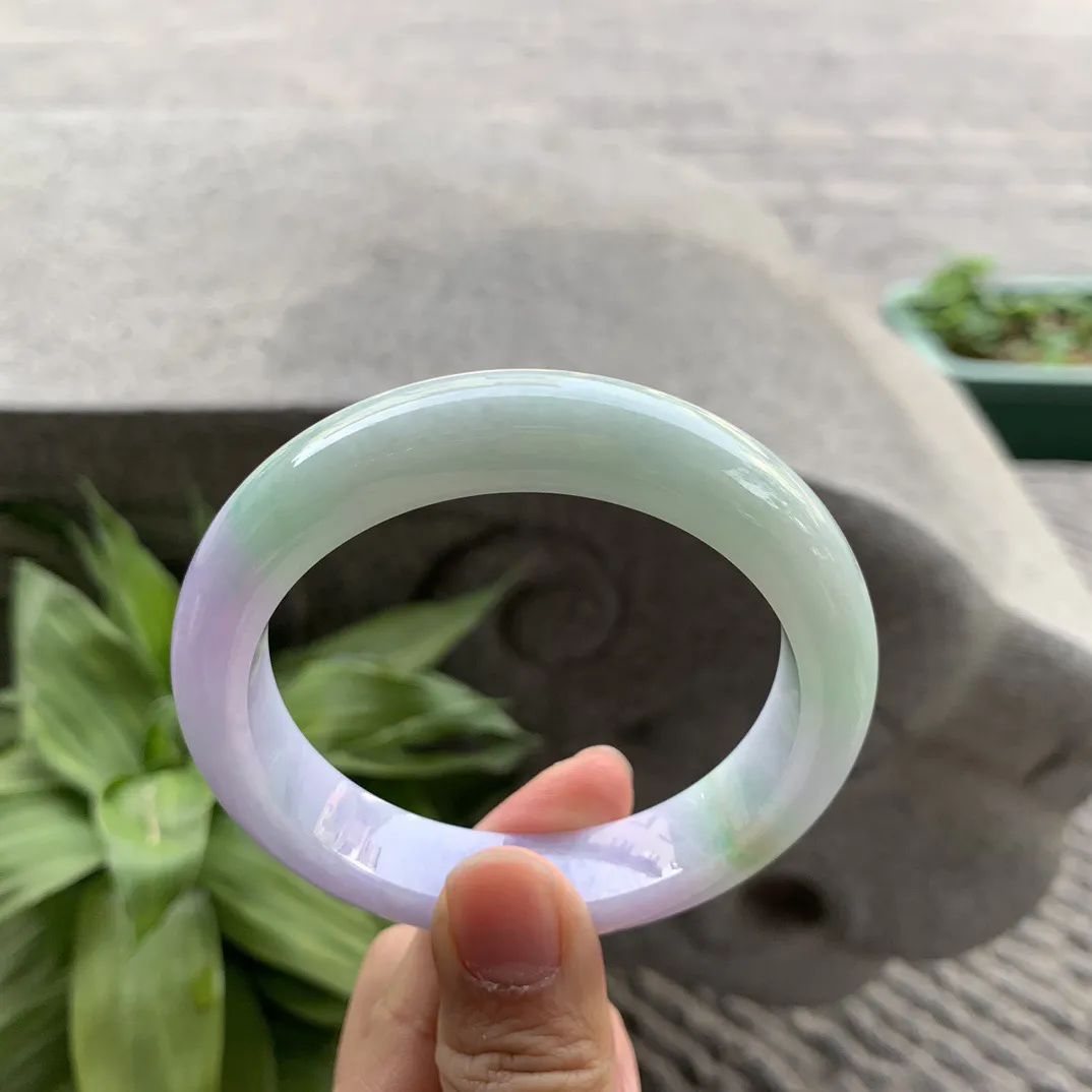 圈口57.7-12.6-9.2 【春彩正圈手镯】正圈57 58可戴