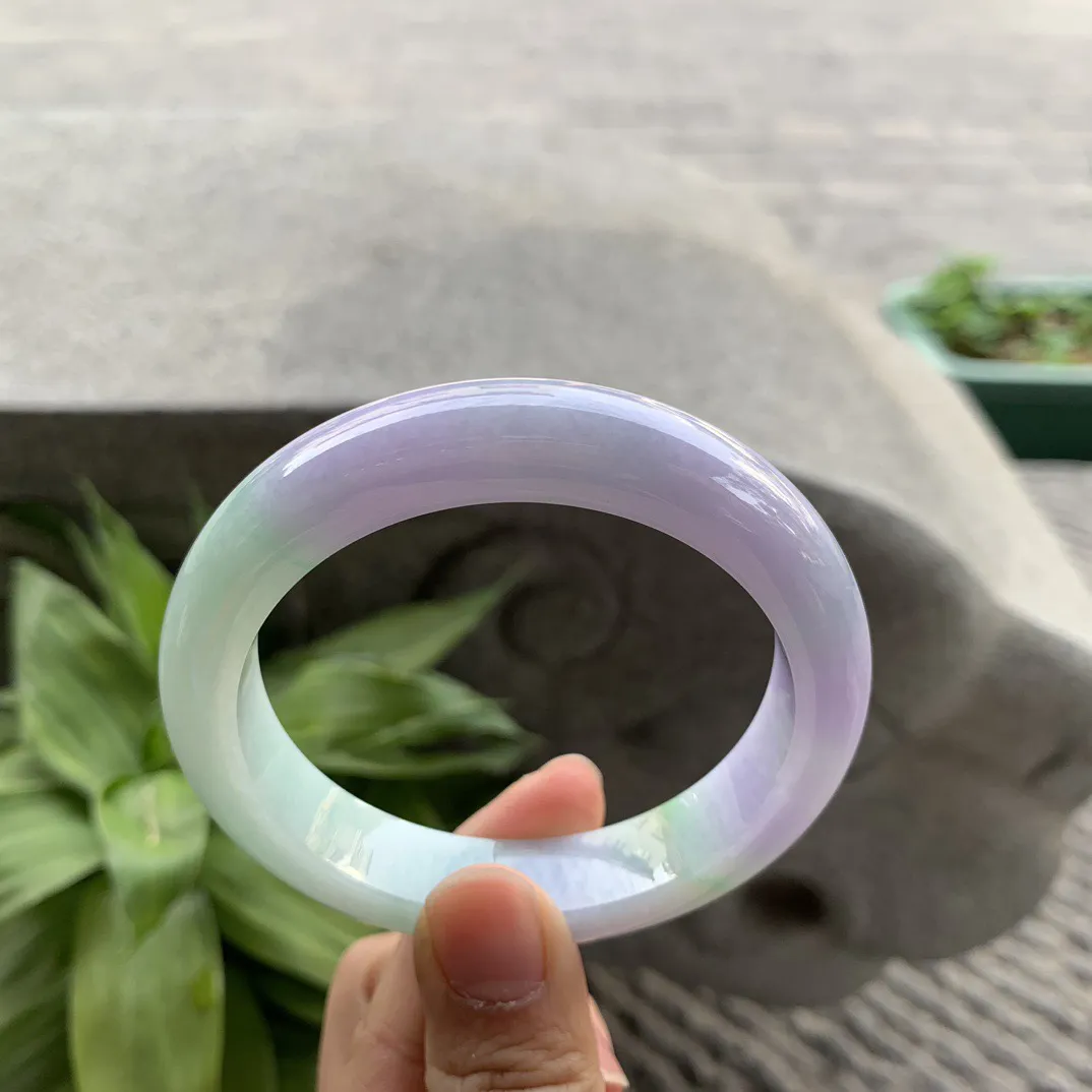 圈口57.7-12.6-9.2 【春彩正圈手镯】正圈57 58可戴