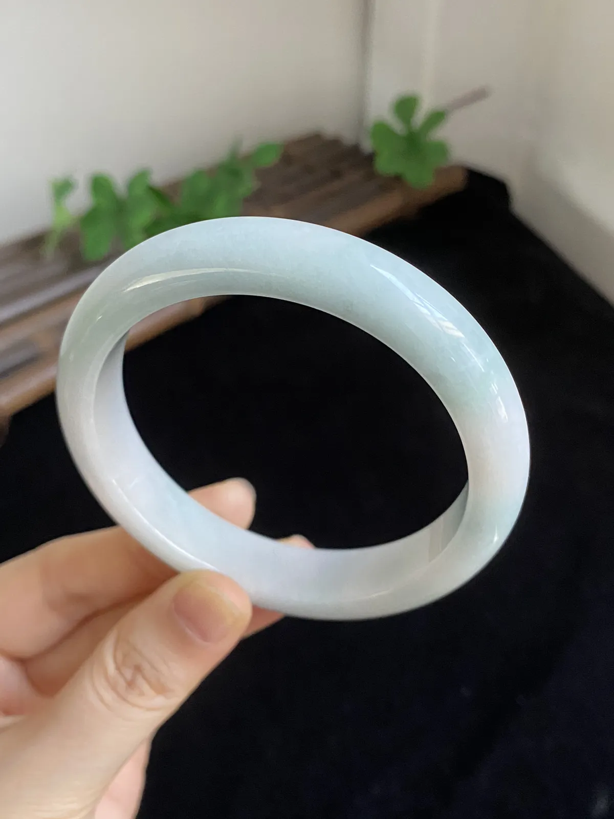 正圈59圈口，翡翠手镯