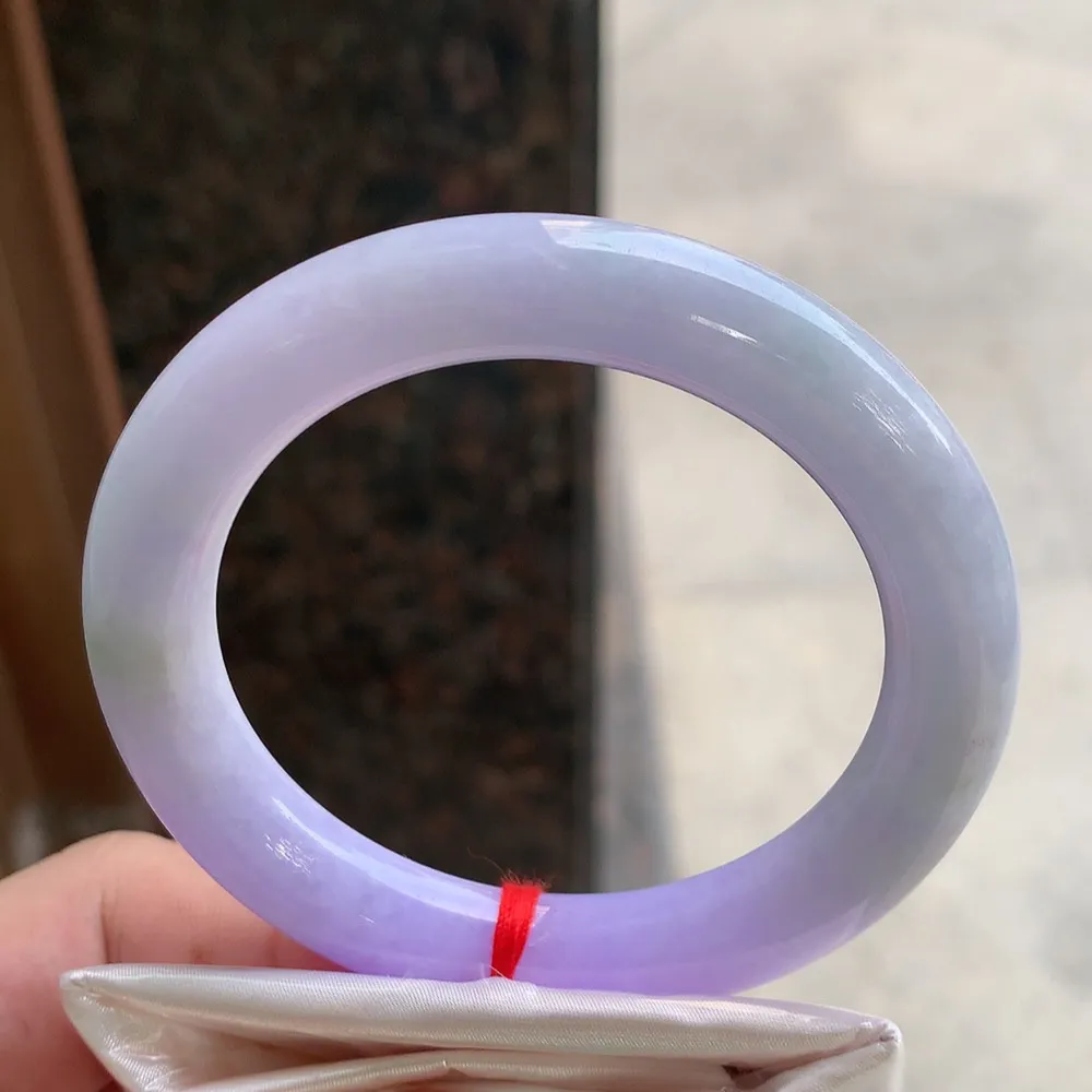 圆条一大节紫罗兰 有纹 尺寸:55.3/10.4 超美