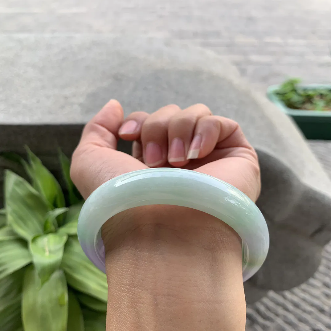 圈口57.7-12.6-9.2 【春彩正圈手镯】正圈57 58可戴