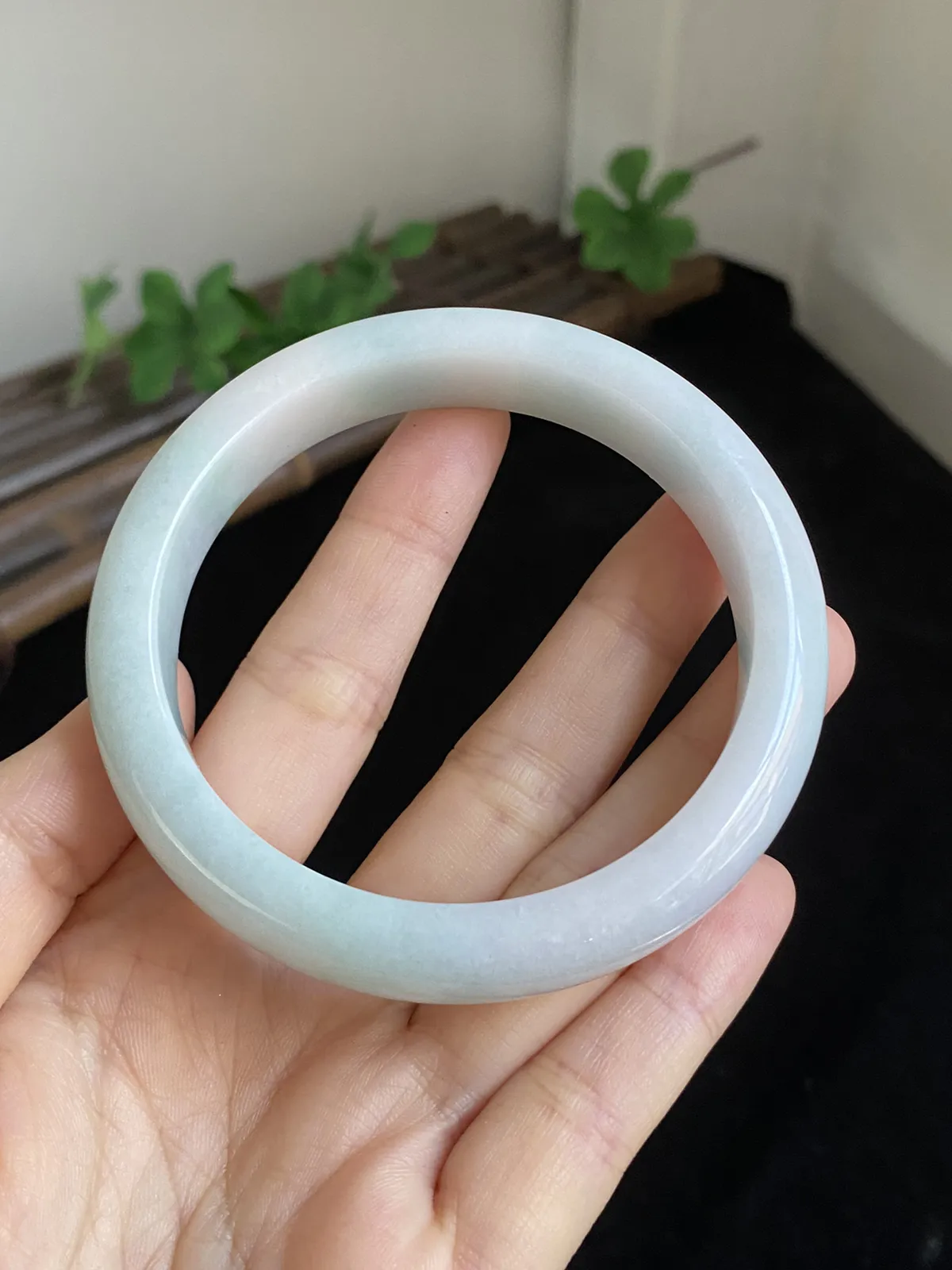 正圈59圈口，翡翠手镯