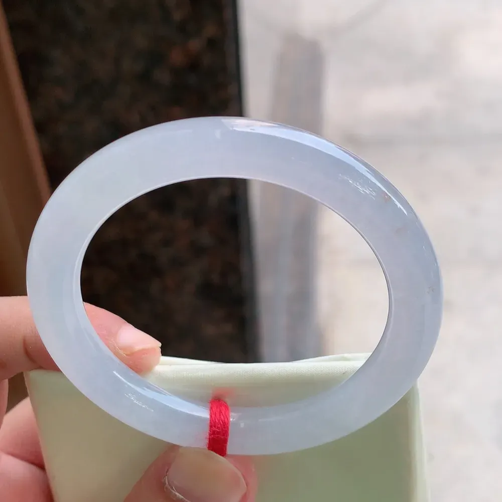 圆条冰紫罗兰 无瑕 尺寸:52.5/8.8 种色兼备