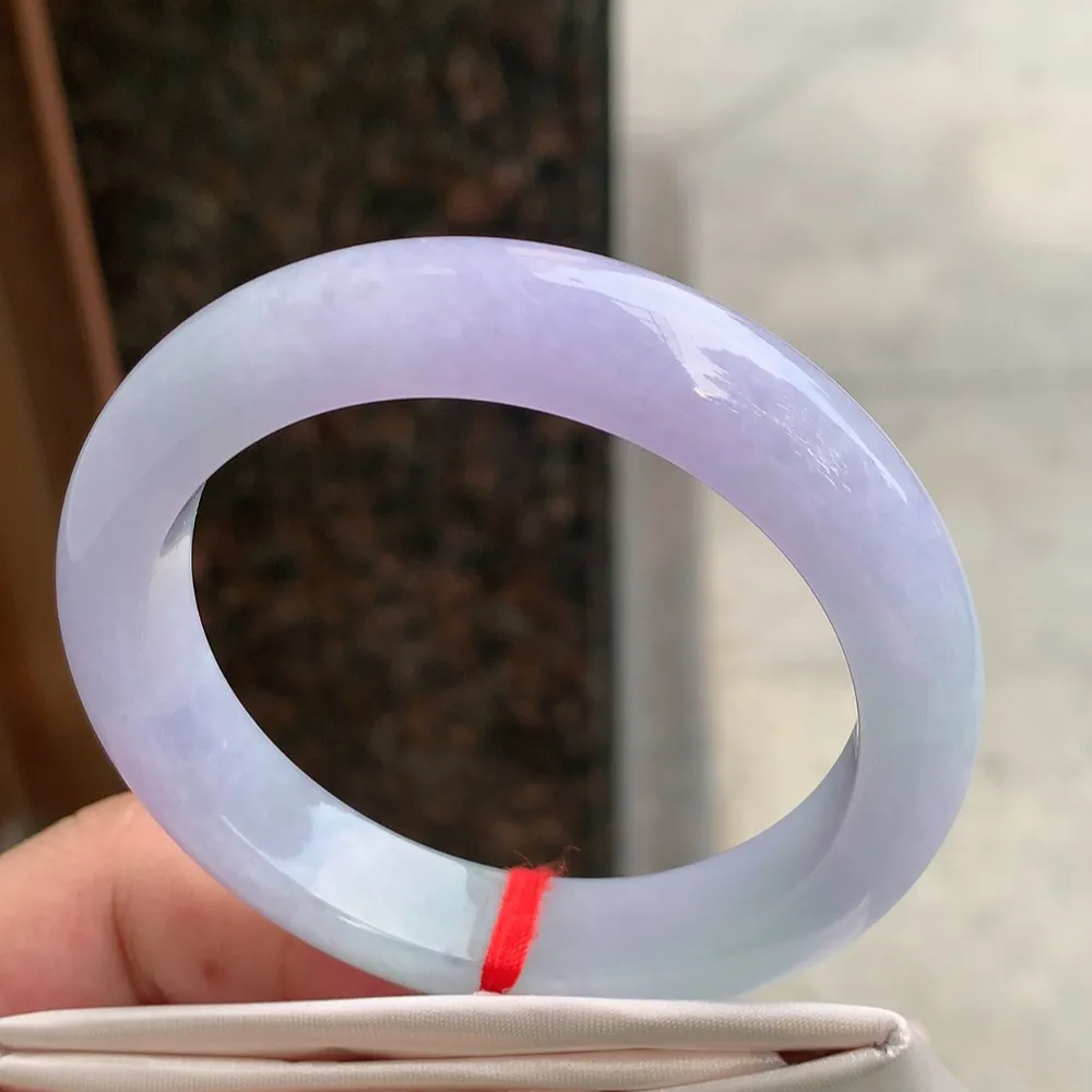 正圈冰糯紫罗兰 无瑕 尺寸:54.1/11.5/8.5 超美