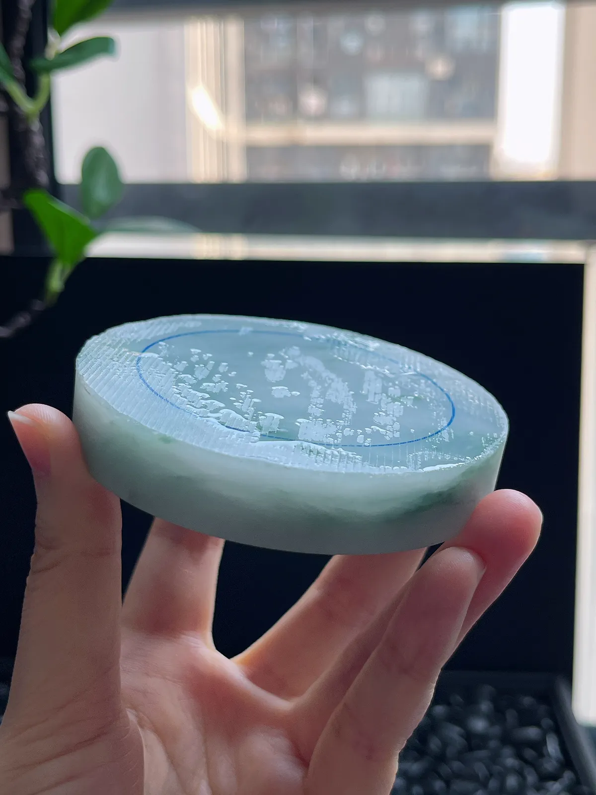 翡翠镯饼，⭕️正圈最大做62，圆条最大做58