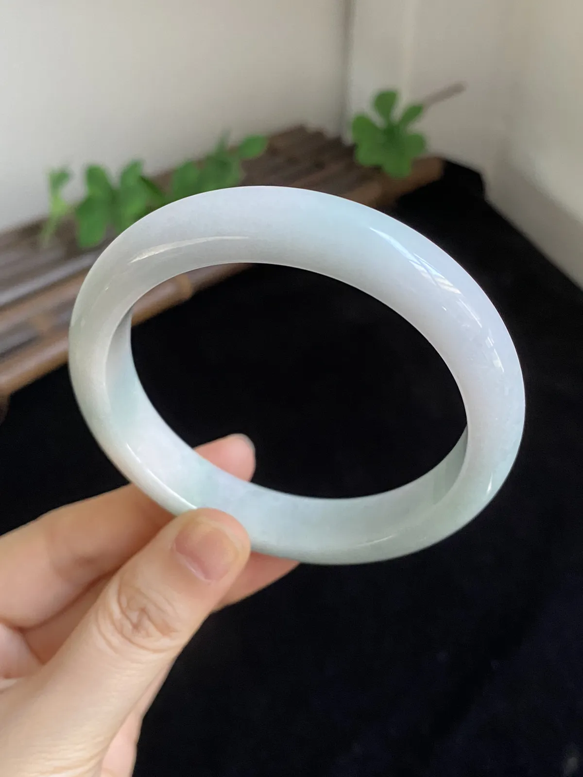 正圈59圈口，翡翠手镯