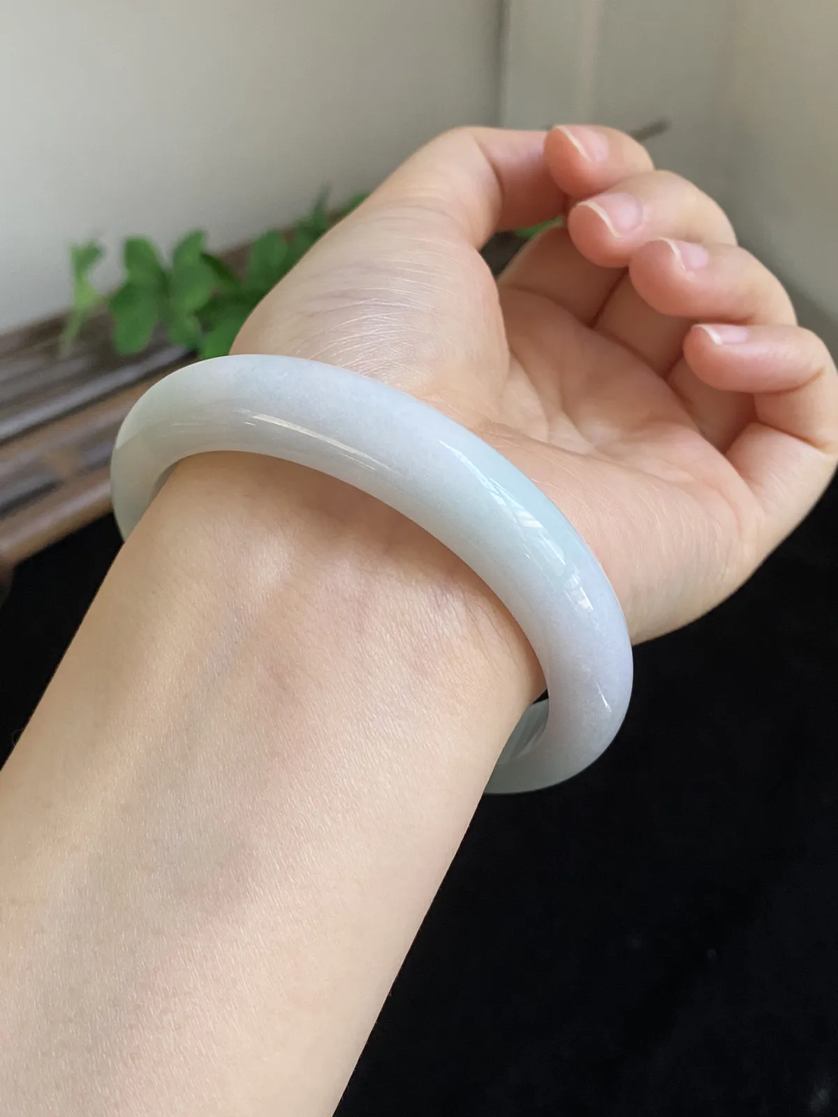 正圈59圈口，翡翠手镯