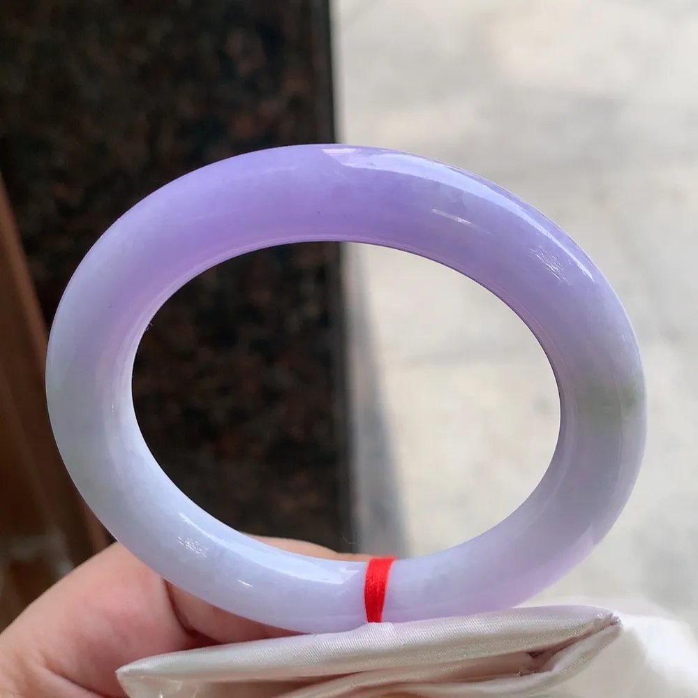 圆条一大节紫罗兰 有纹 尺寸:55.3/10.4 超美