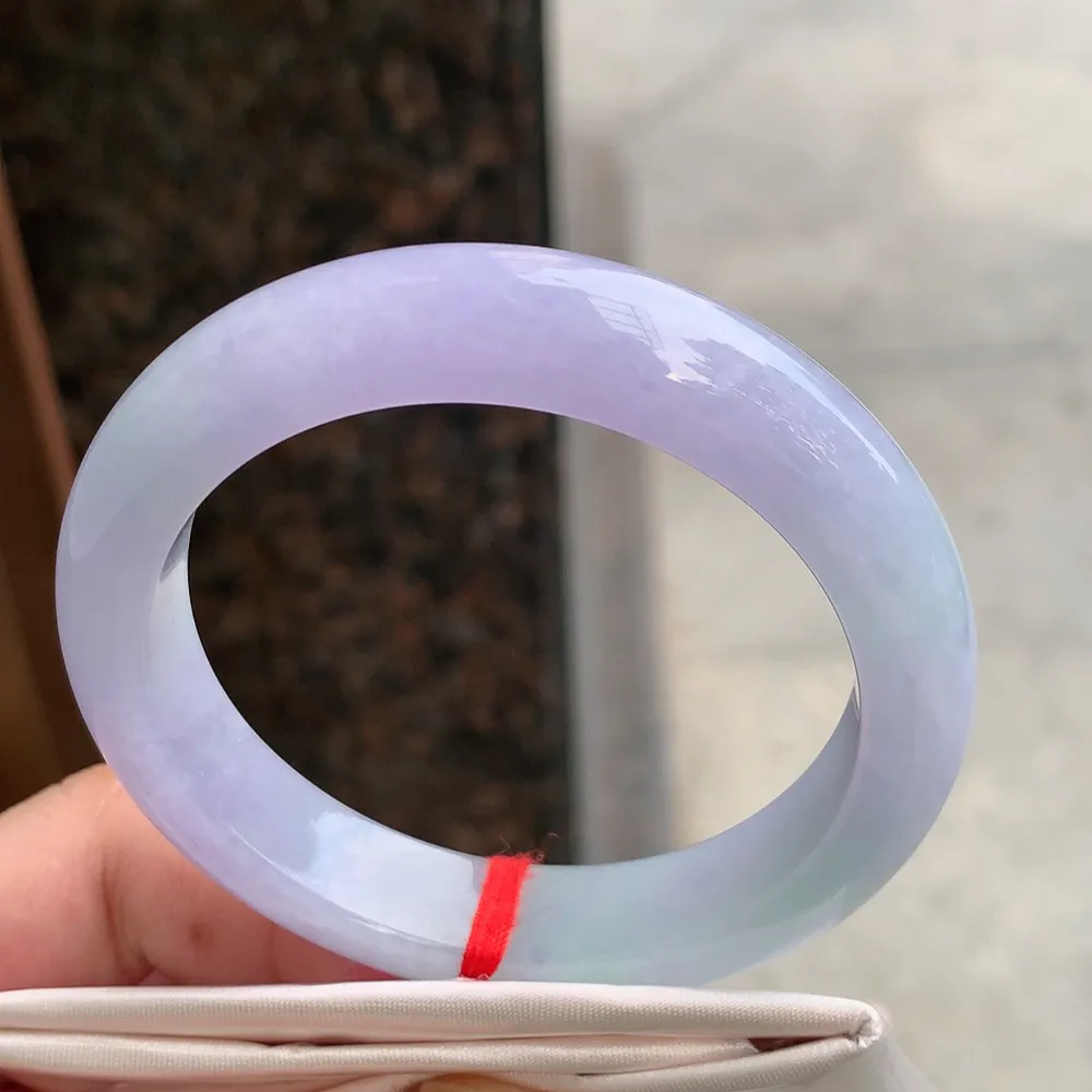 正圈冰糯紫罗兰 无瑕 尺寸:54.1/11.5/8.5 超美