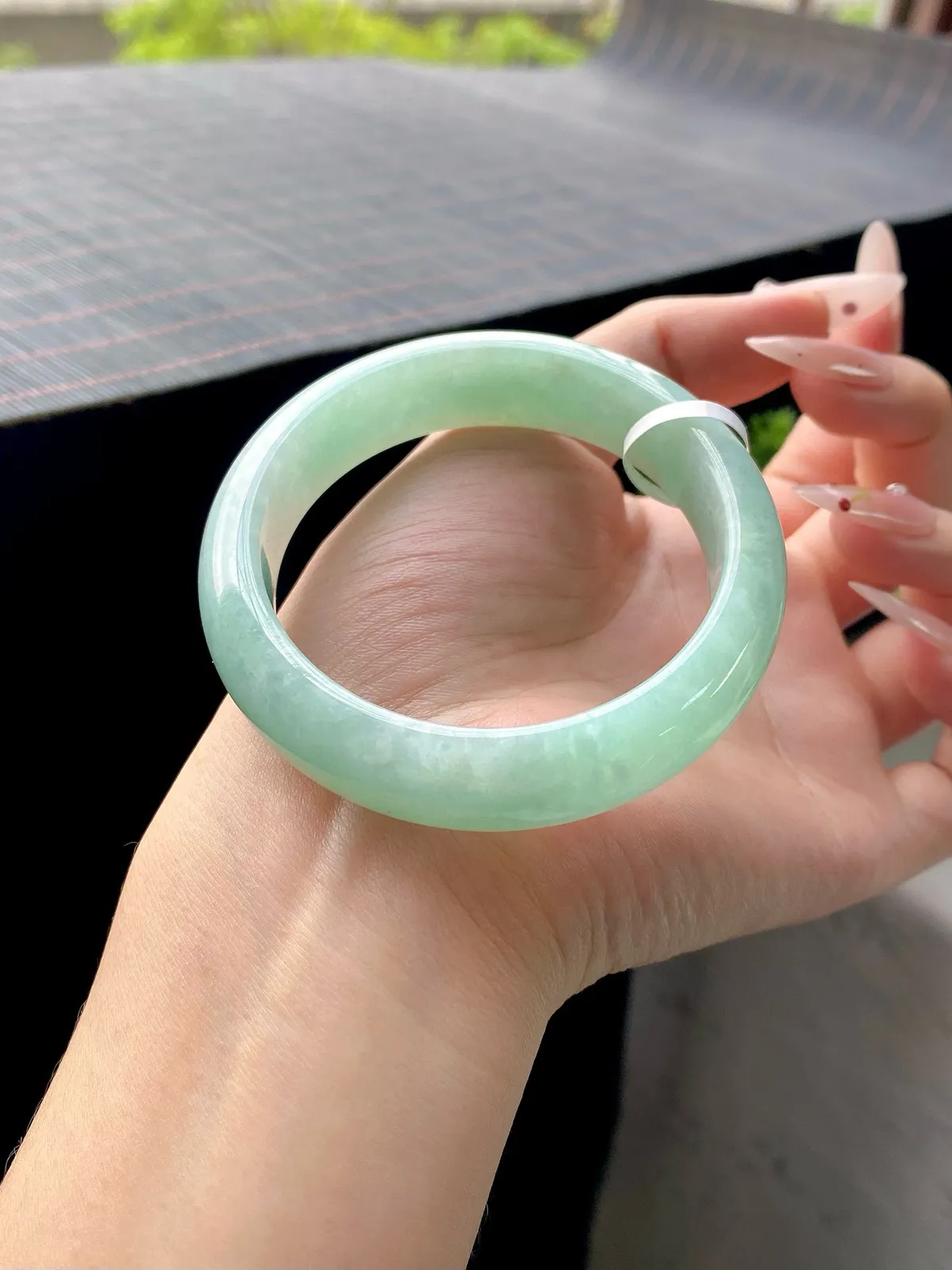 果绿色宽版正圈
⭕️56-14.8-9