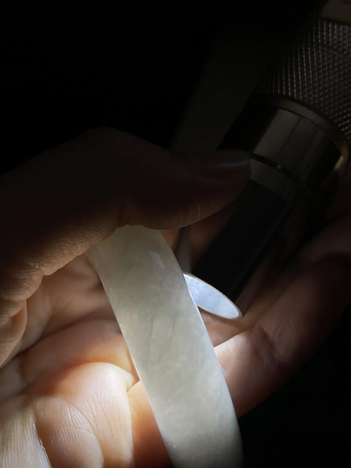 正圈55圈口，翡翠手镯