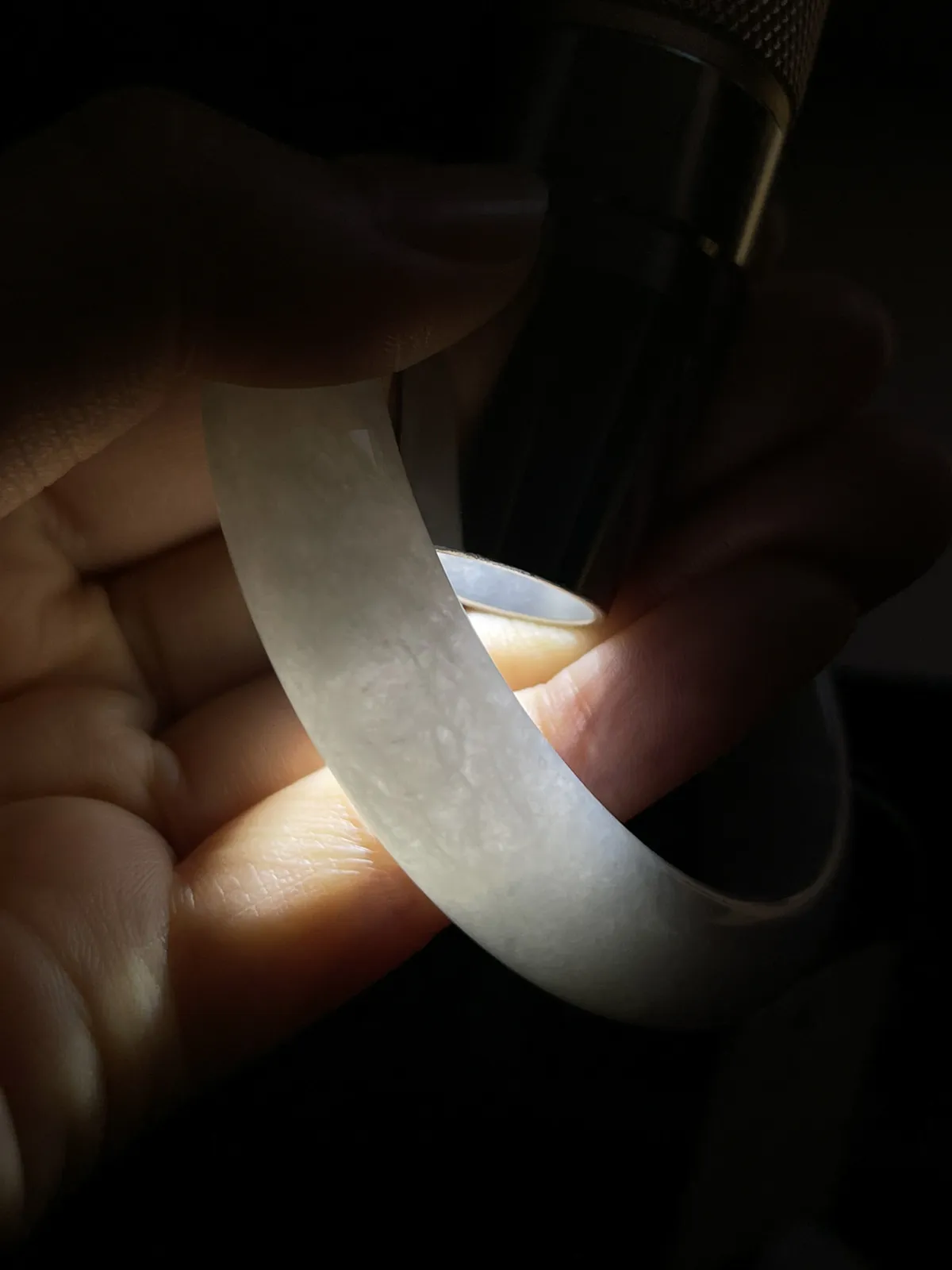 正圈55圈口，翡翠手镯