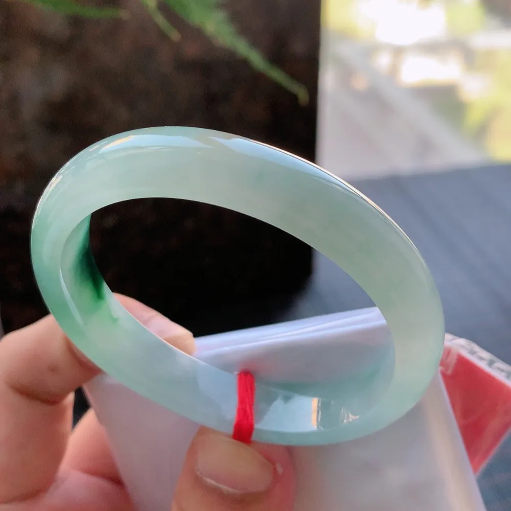 贵妃冰辣绿 无瑕 尺寸:54.1/11.2/7.5 色好🥰🥰