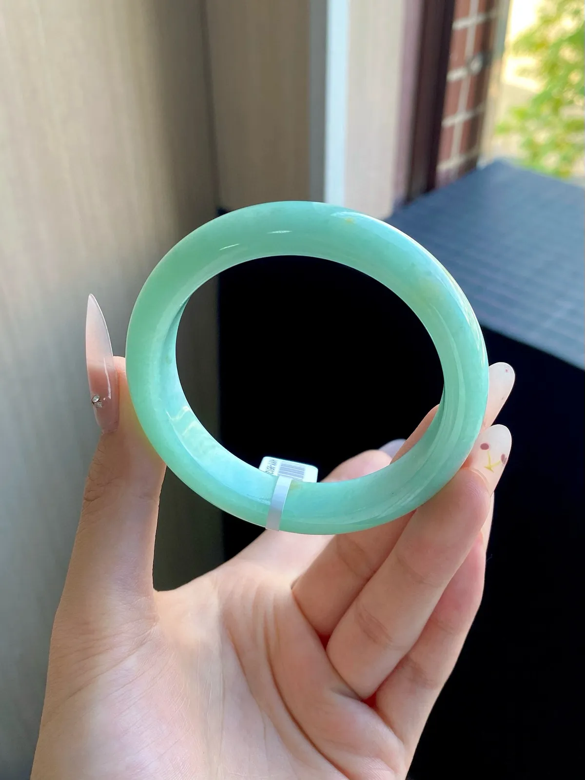 苹果绿洒金正圈
⭕️58-12.4-8.7