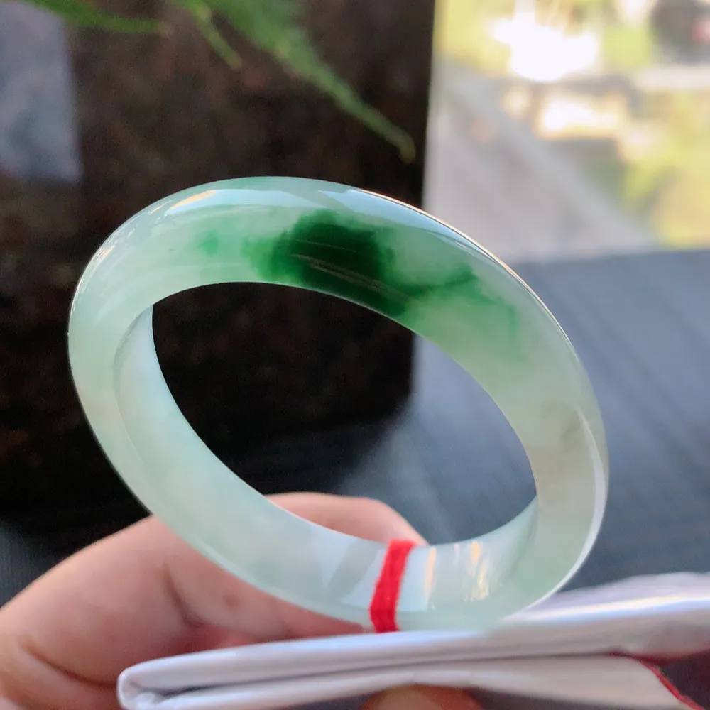 贵妃冰辣绿 无瑕 尺寸:54.1/11.2/7.5 色好🥰🥰