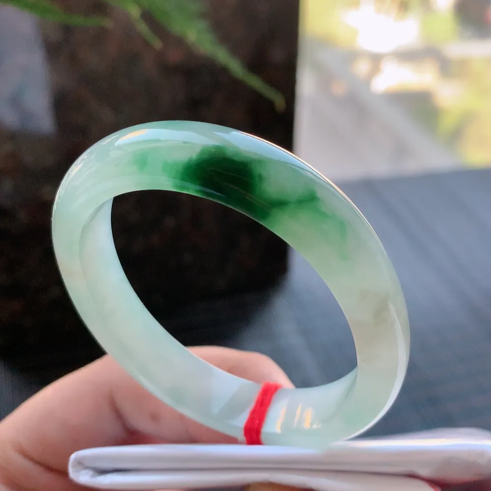 贵妃冰辣绿 无瑕 尺寸:54.1/11.2/7.5 色好🥰🥰