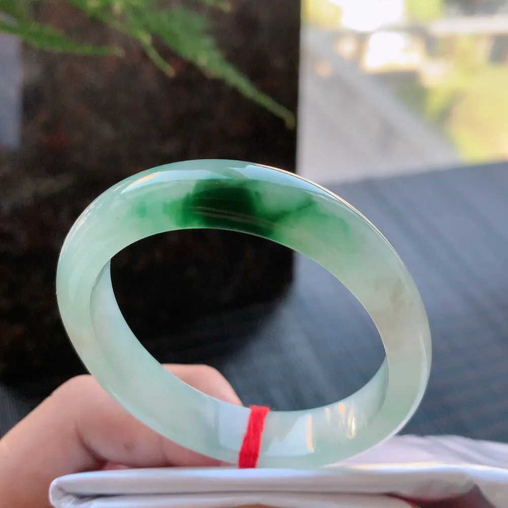 贵妃冰辣绿 无瑕 尺寸:54.1/11.2/7.5 色好🥰🥰