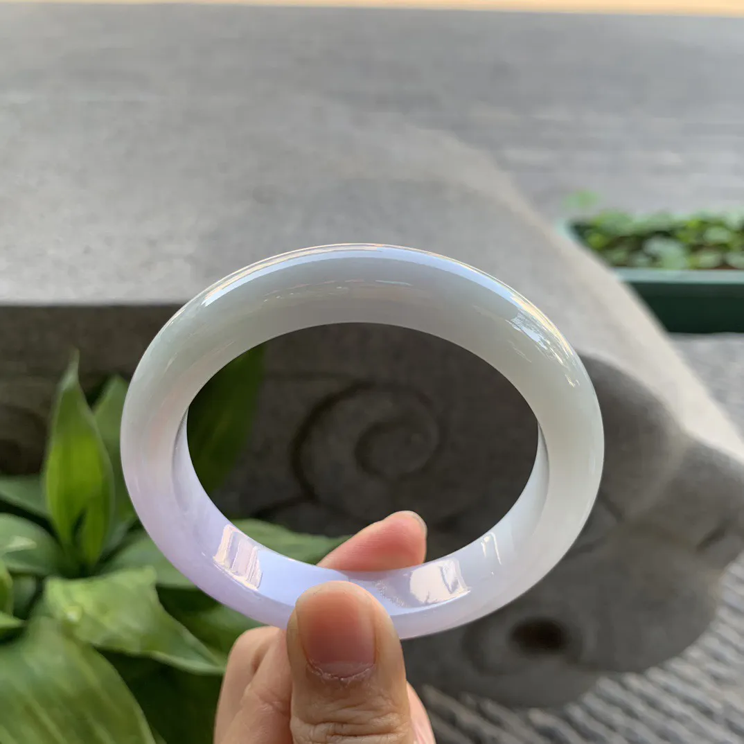 大圈口 58-12.4-9【紫罗兰正圈手镯】正圈58 59可戴