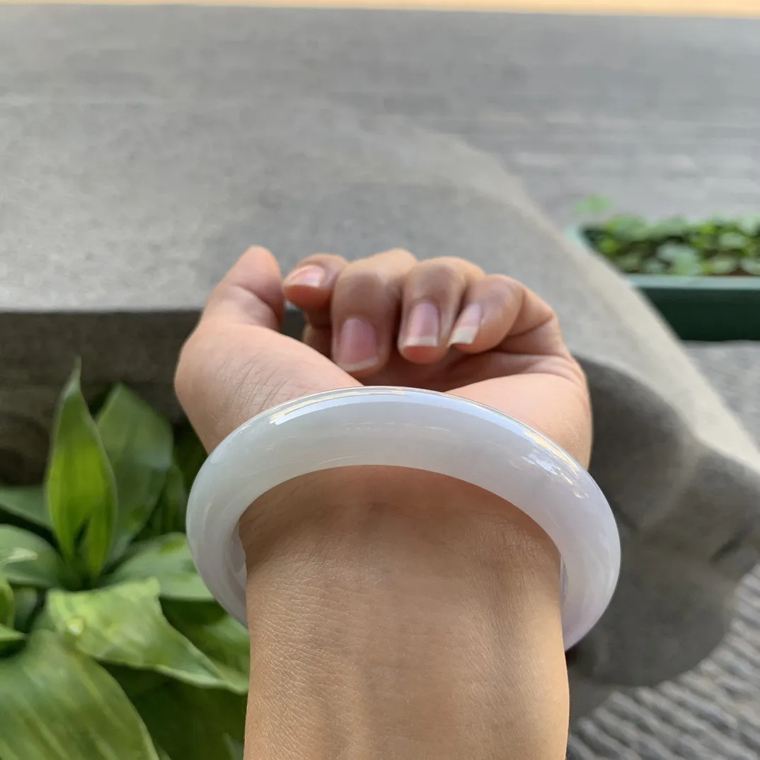 大圈口 58-12.4-9【紫罗兰正圈手镯】正圈58 59可戴