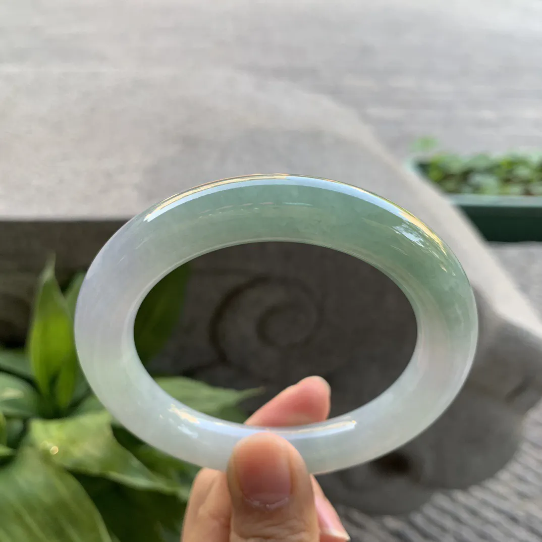 大圈口58.8-11.8 【春彩圆条手镯】圆条58 59可戴