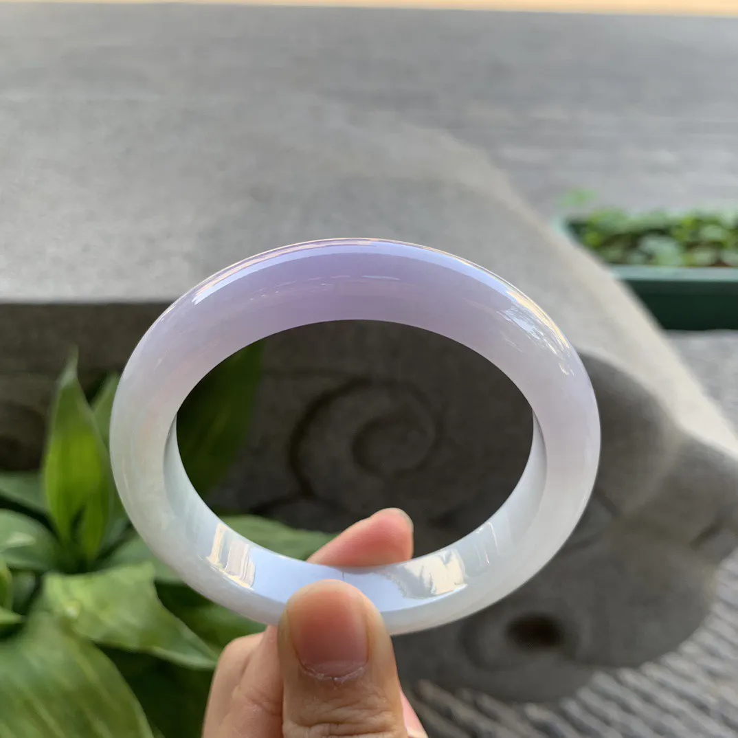 大圈口 58-12.4-9【紫罗兰正圈手镯】正圈58 59可戴