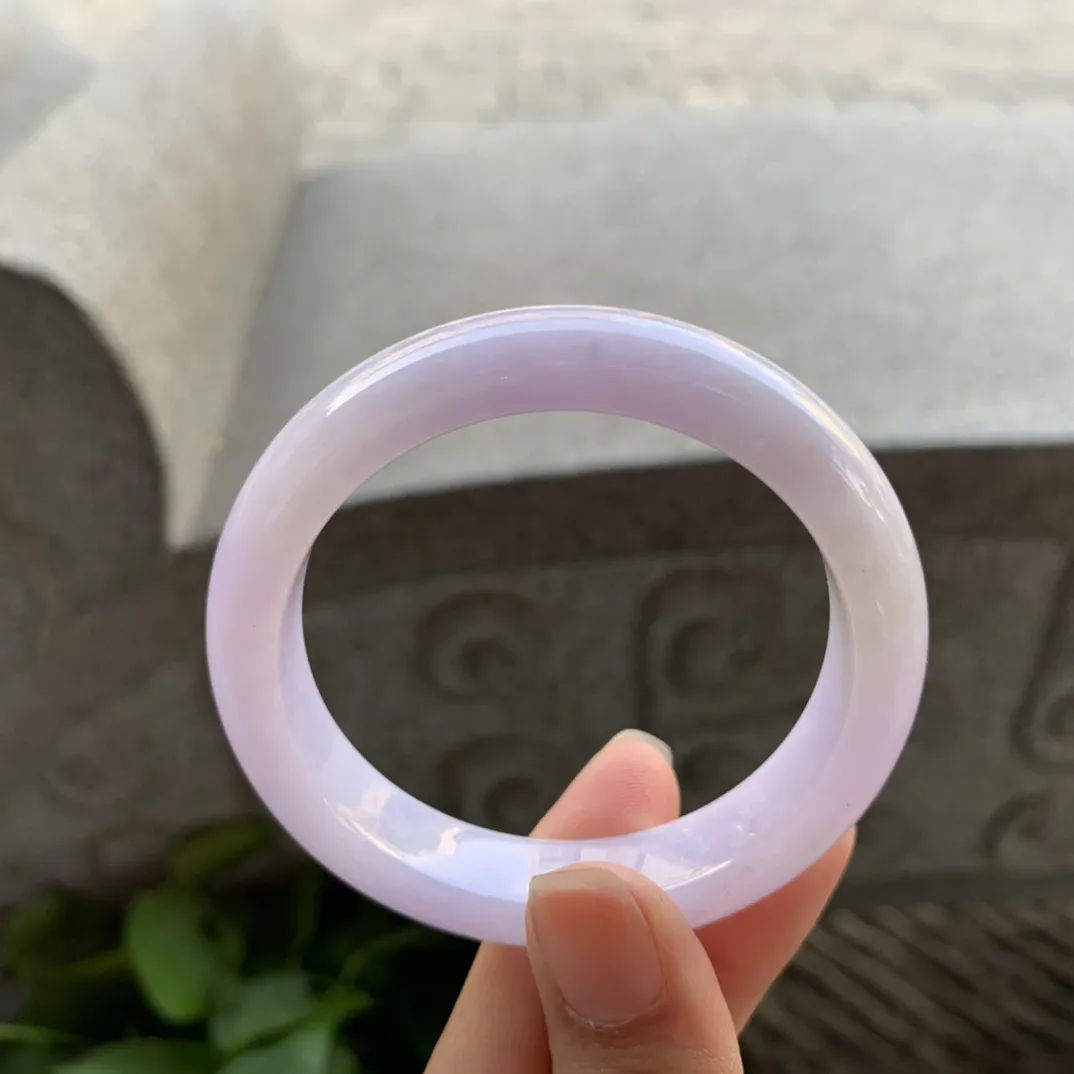 小圈口 50-11.5-7.7【粉紫正圈手镯】 正圈50 51可戴