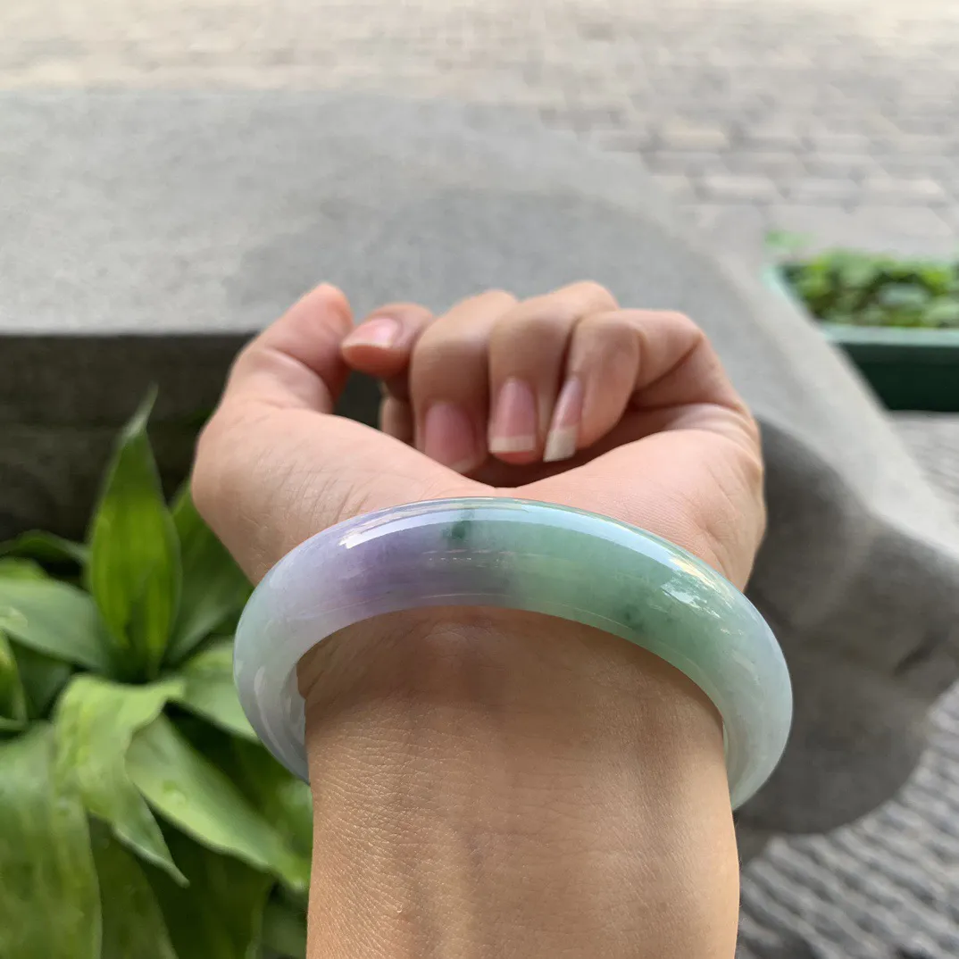 圈口 56.3-12.8-8.1【春彩正圈手镯】正圈56 57可戴