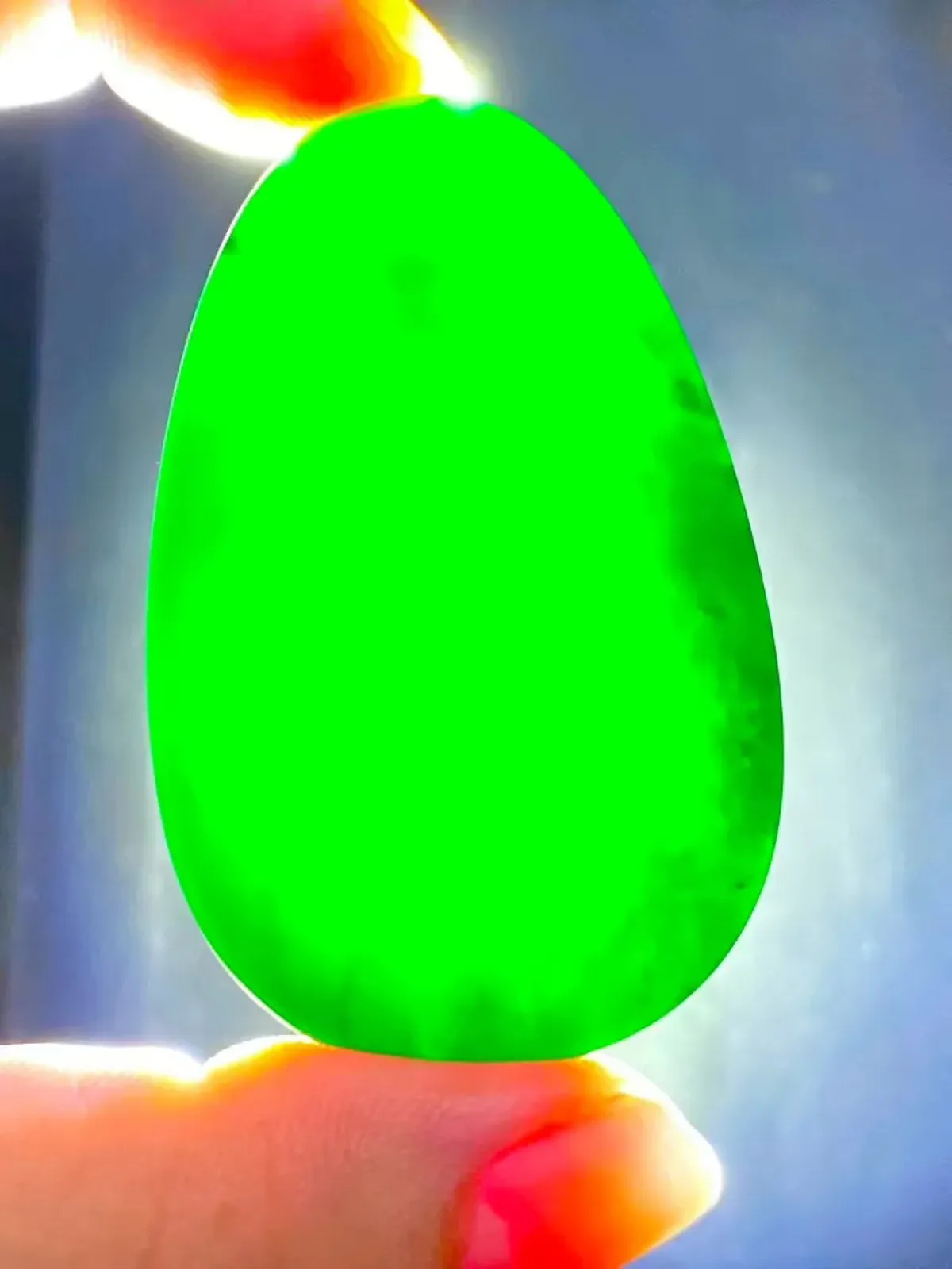 墨翠【平安无事牌】细腻干净，黑度好，性价比高，雕工精湛，打灯透绿‘