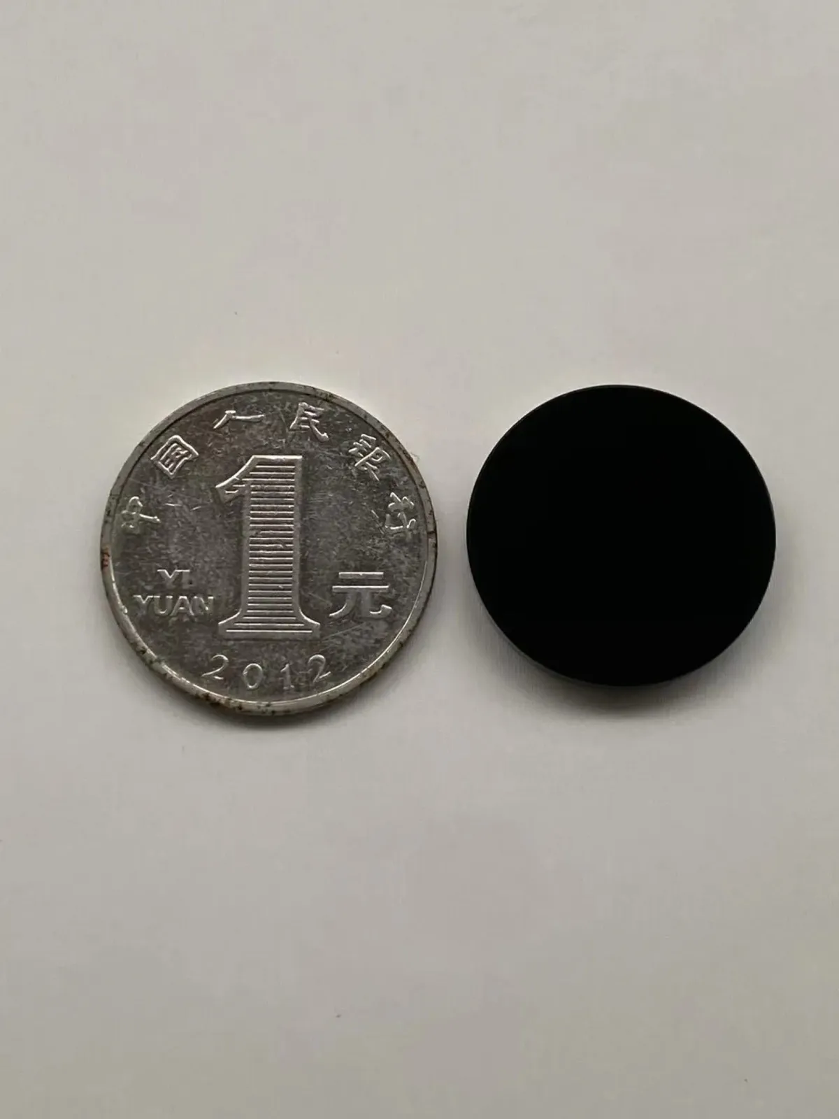 墨翠【平安扣】细腻干净，黑度好，性价比高，雕工精湛，打灯透绿‘