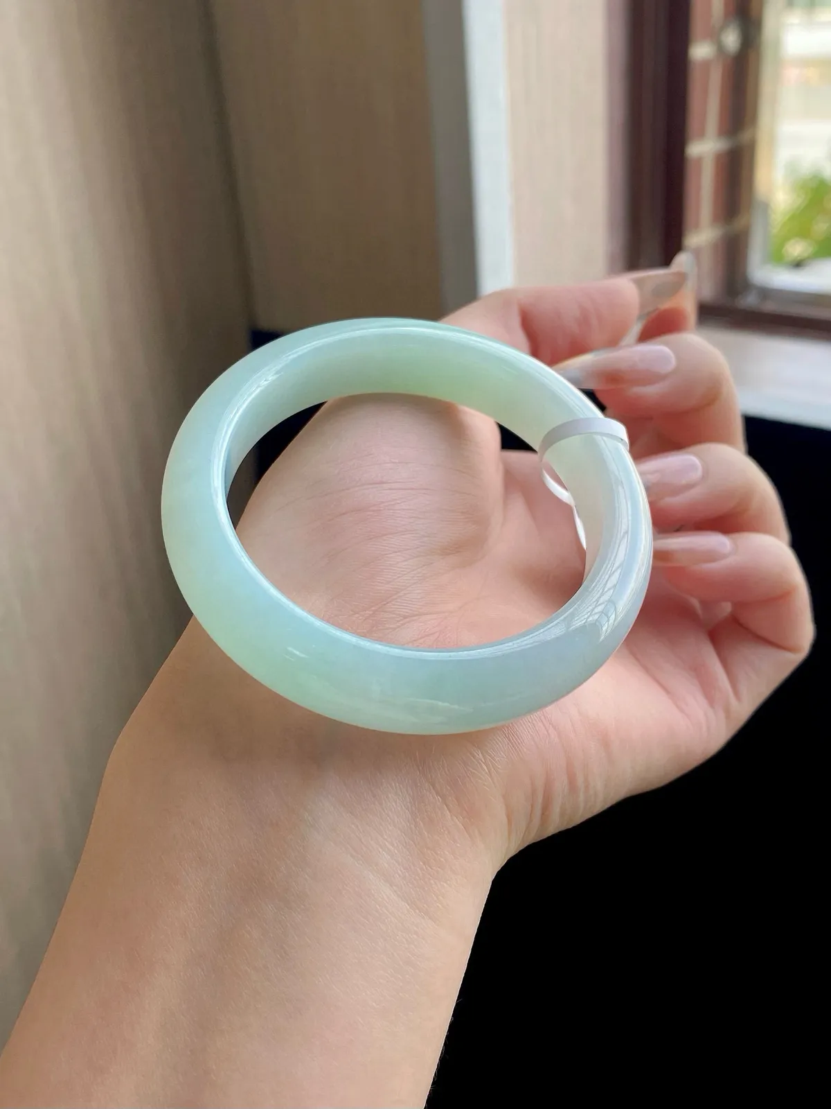 冰晴绿葡萄肉正圈成品（完美）
⭕️54-12.5-8.5