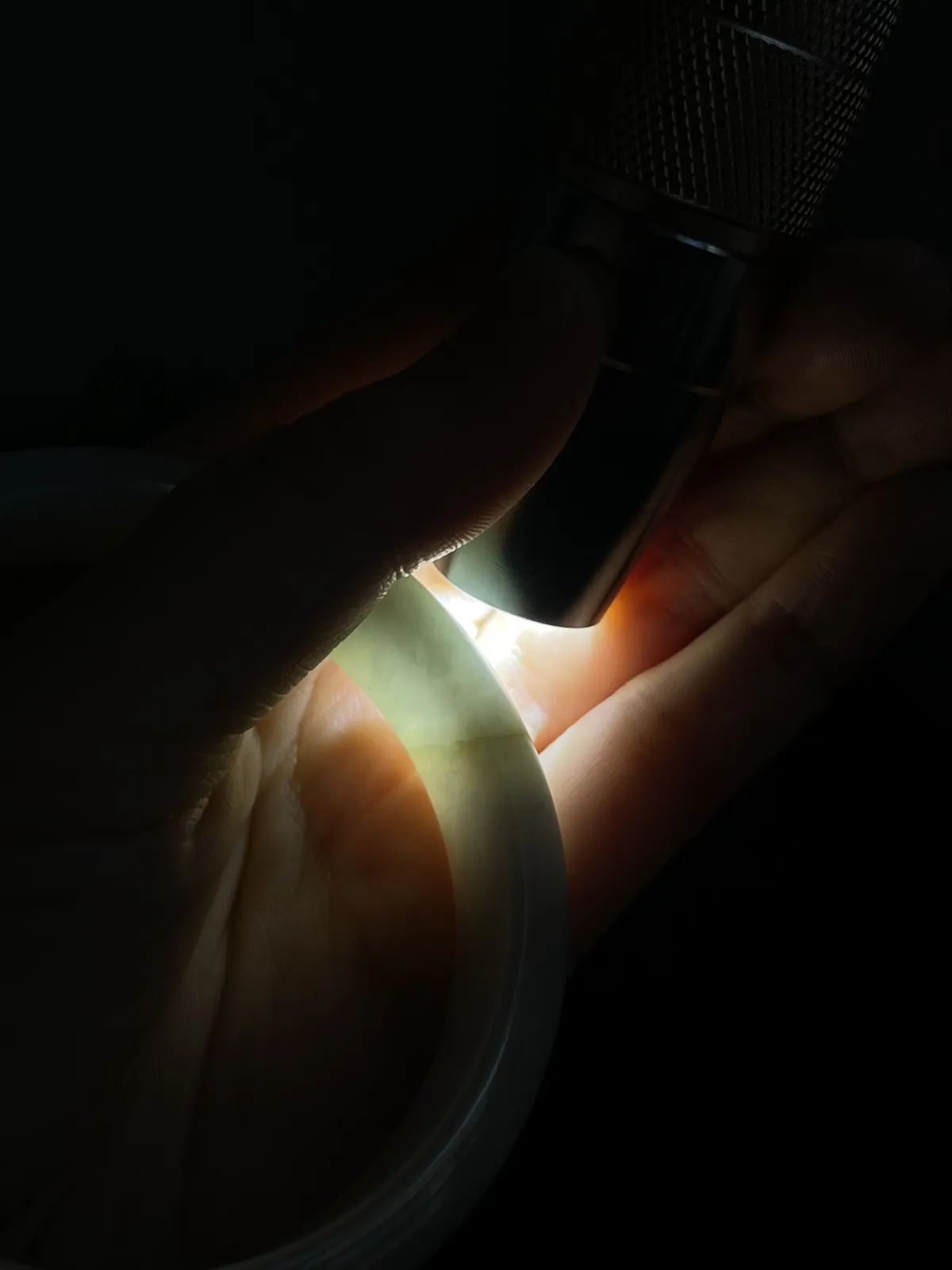 正圈58.7圈口，翡翠手镯