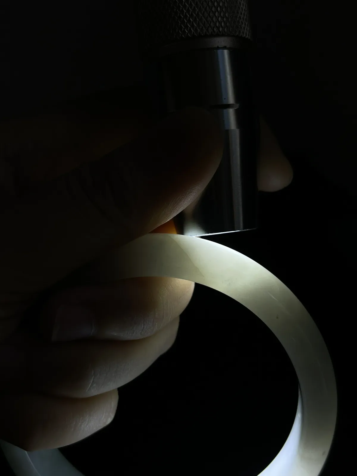 正圈58.7圈口，翡翠手镯