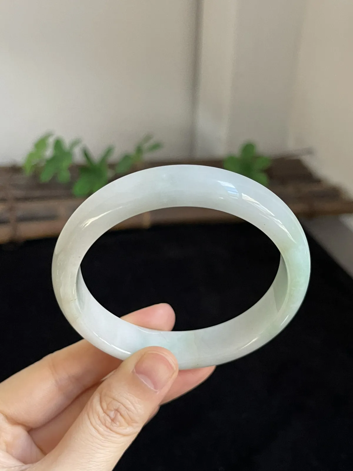 正圈58.7圈口，翡翠手镯