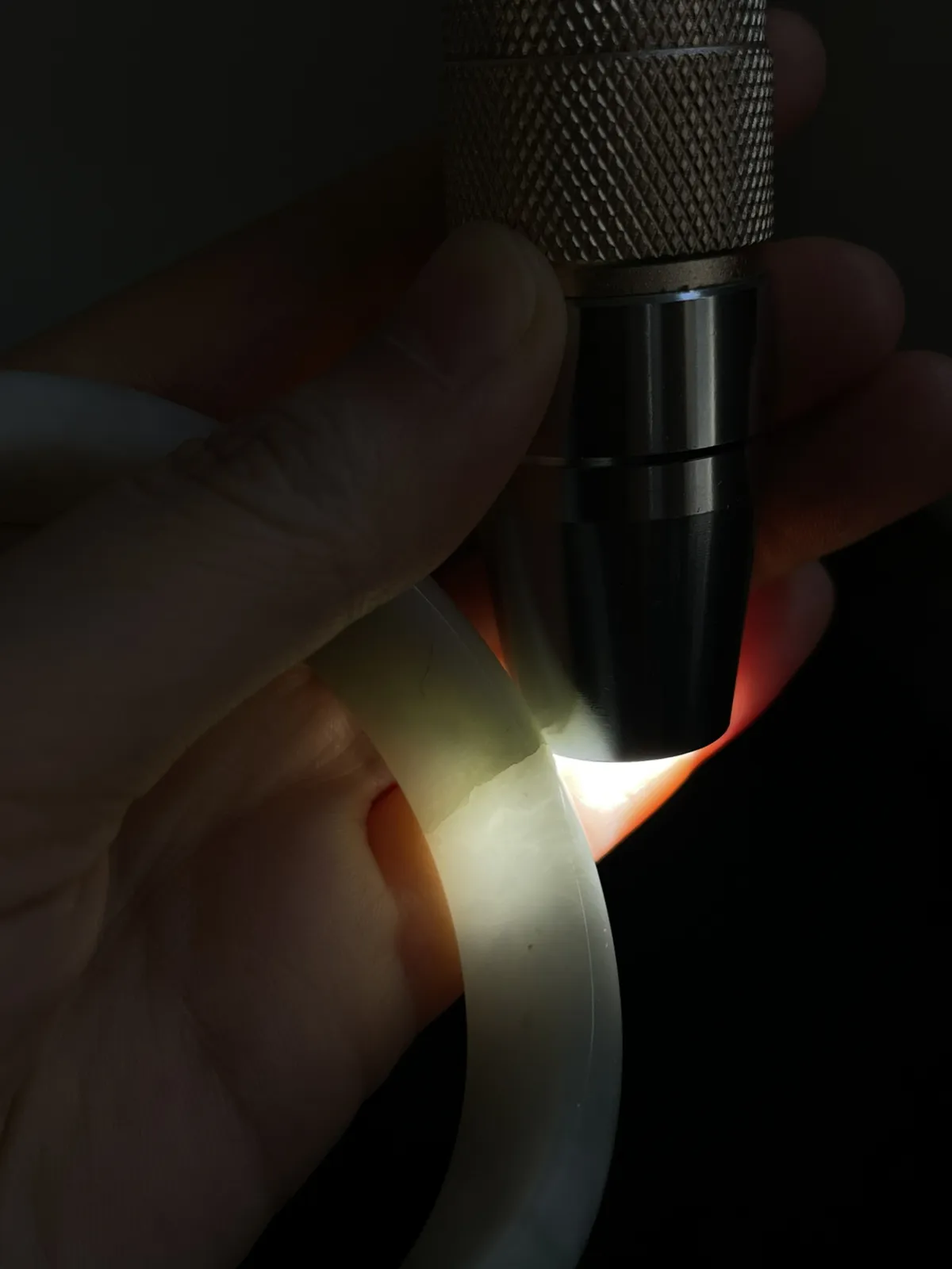 正圈58.7圈口，翡翠手镯