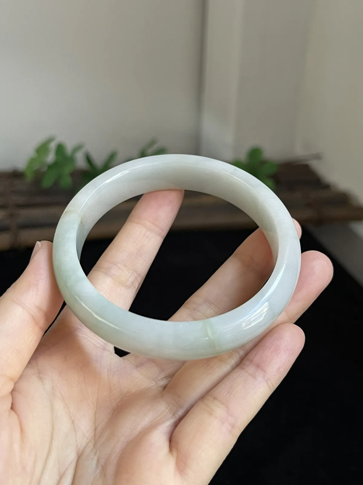 正圈58.7圈口，翡翠手镯