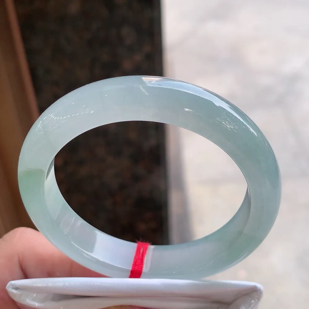 正圈冰飘花 微纹 尺寸:54.7/12.1/8.2 种水好