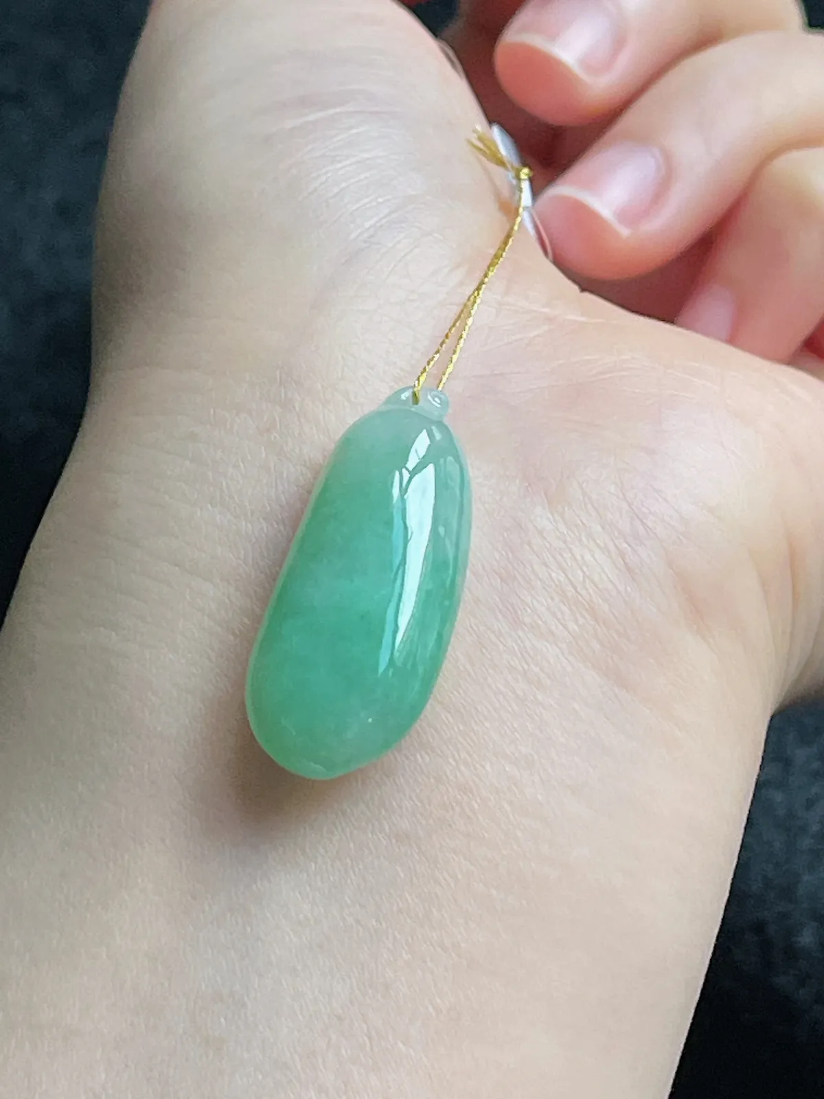 翡翠糯化种浅绿色福瓜