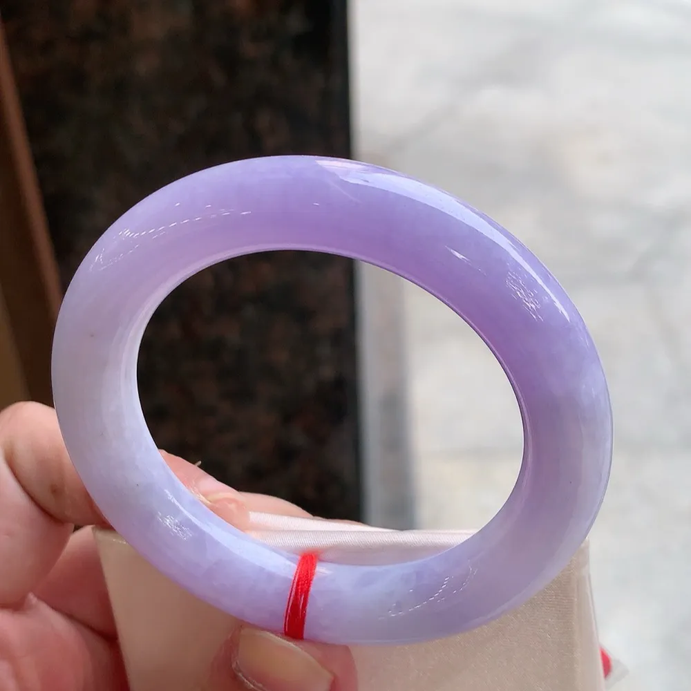 圆条满色紫罗兰 无瑕 尺寸:54.1/11.2/10.7 超美