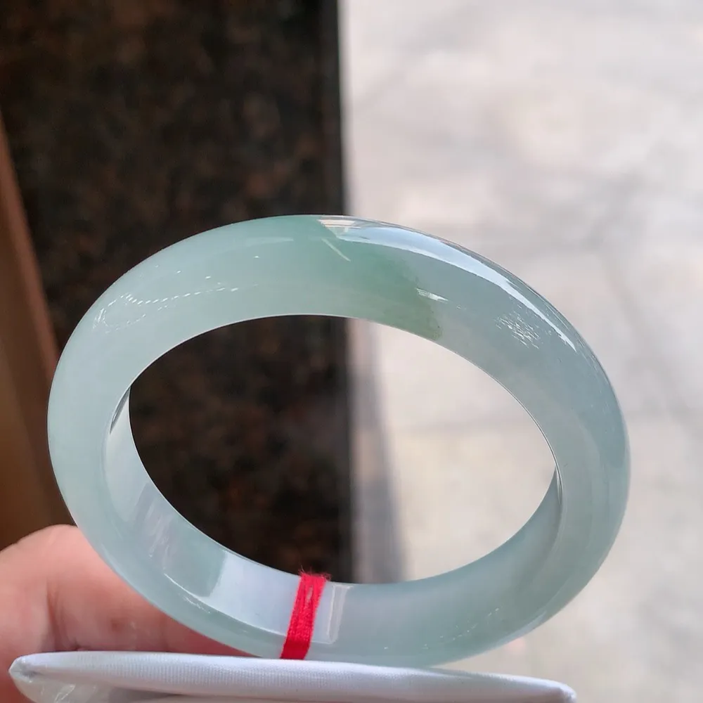 正圈冰飘花 微纹 尺寸:54.7/12.1/8.2 种水好