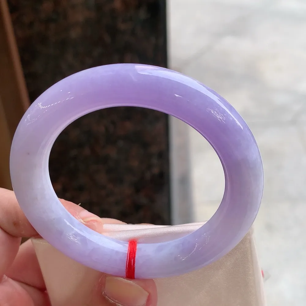 圆条满色紫罗兰 无瑕 尺寸:54.1/11.2/10.7 超美