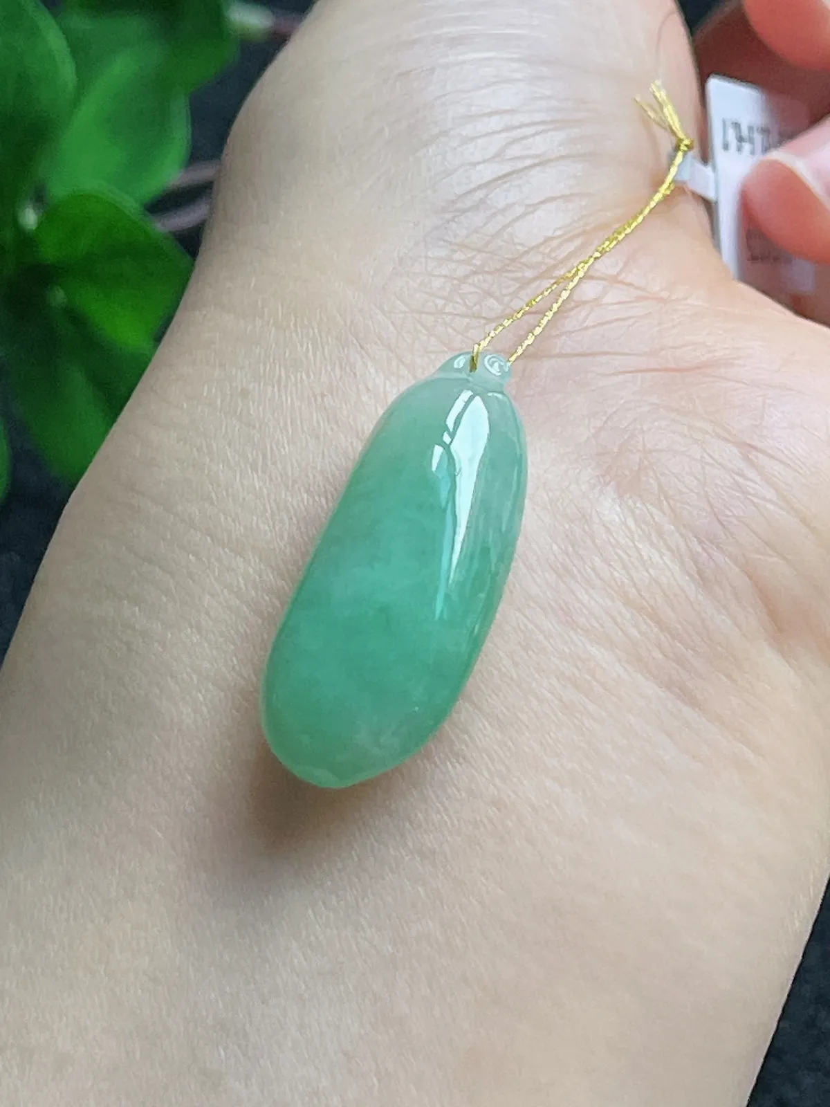 翡翠糯化种浅绿色福瓜