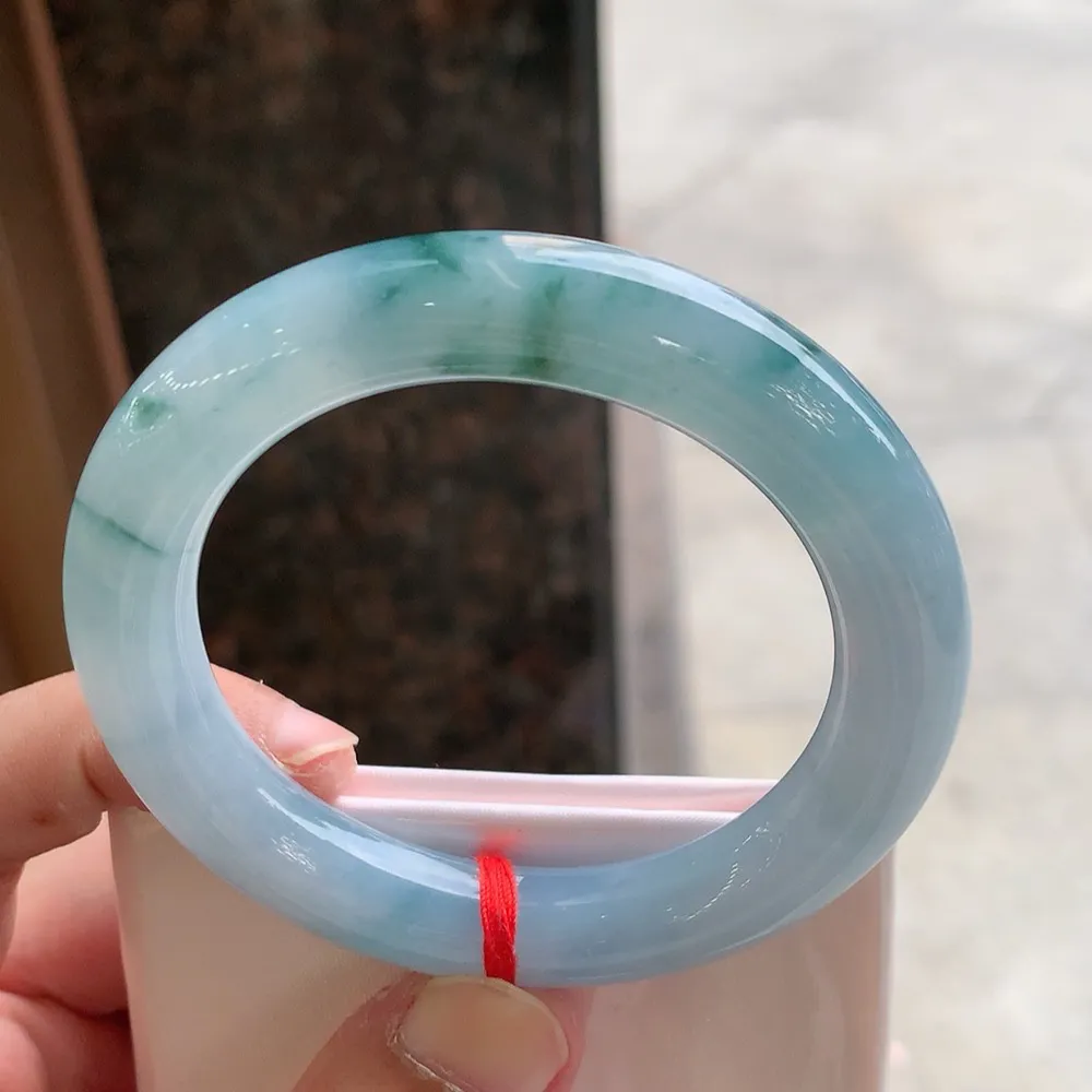 圆条冰紫飘花 微纹 尺寸:53.1/11.1 超美